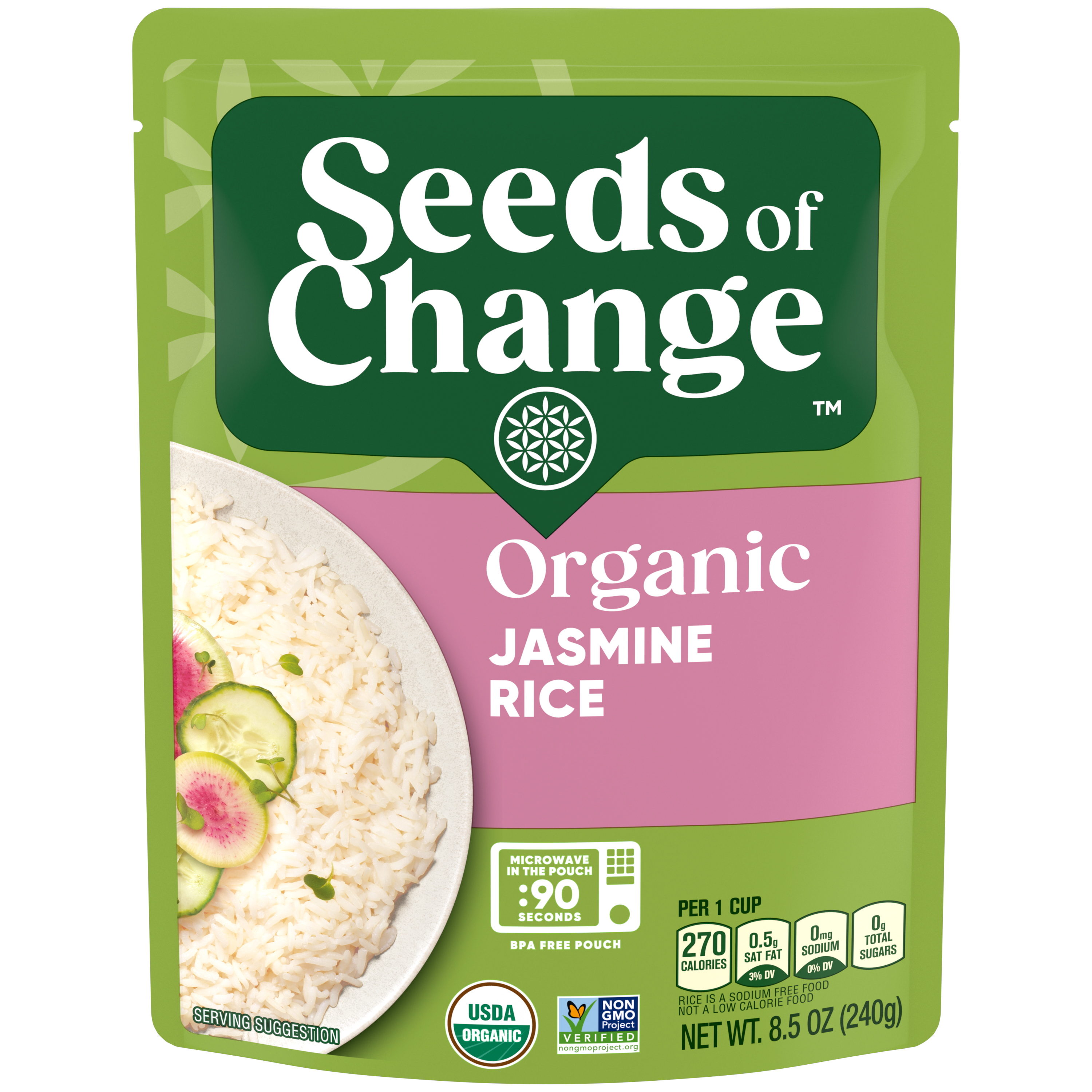 Organic Aromatic Jasmine Rice