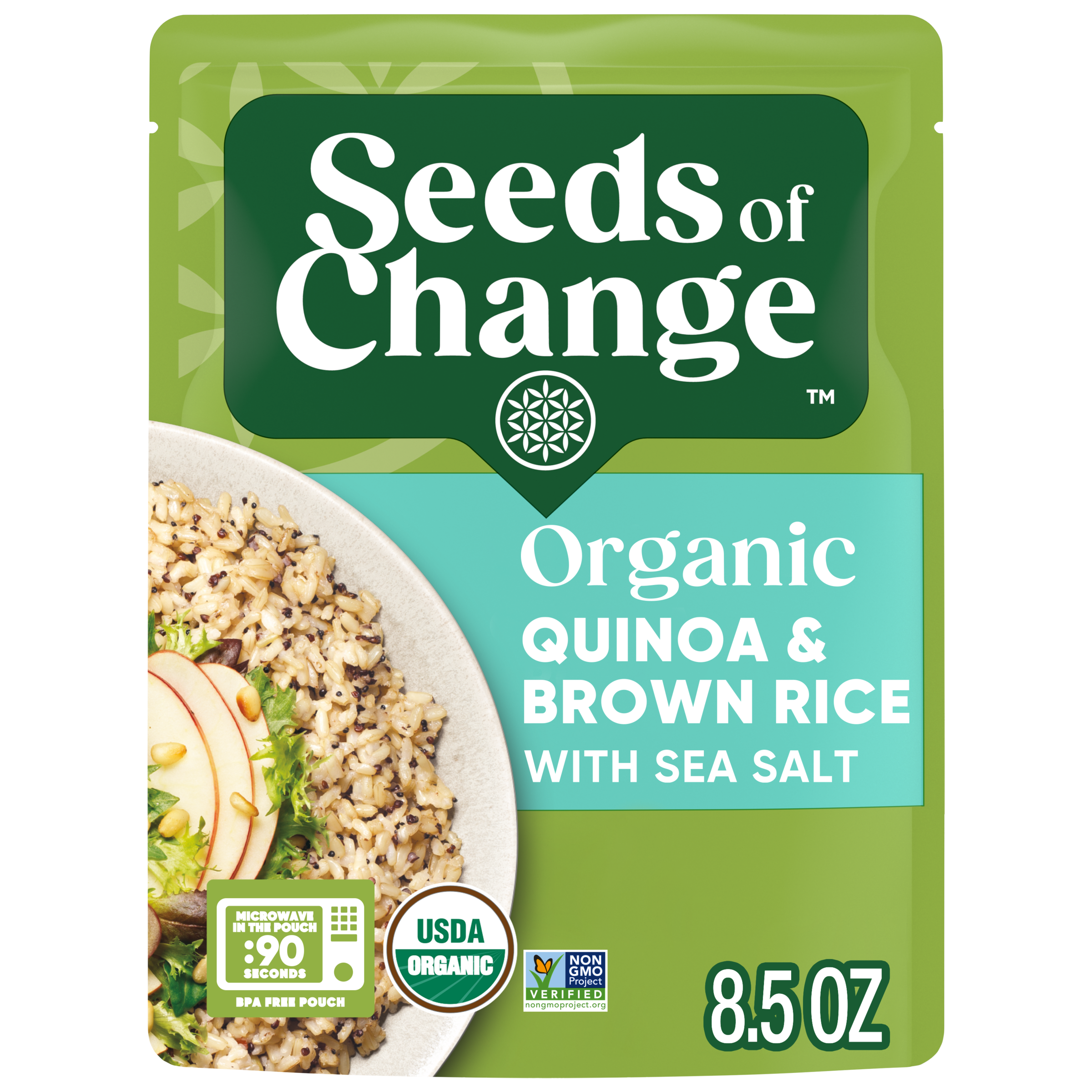 Organic Quinoa & Brown Rice with Sea Salt