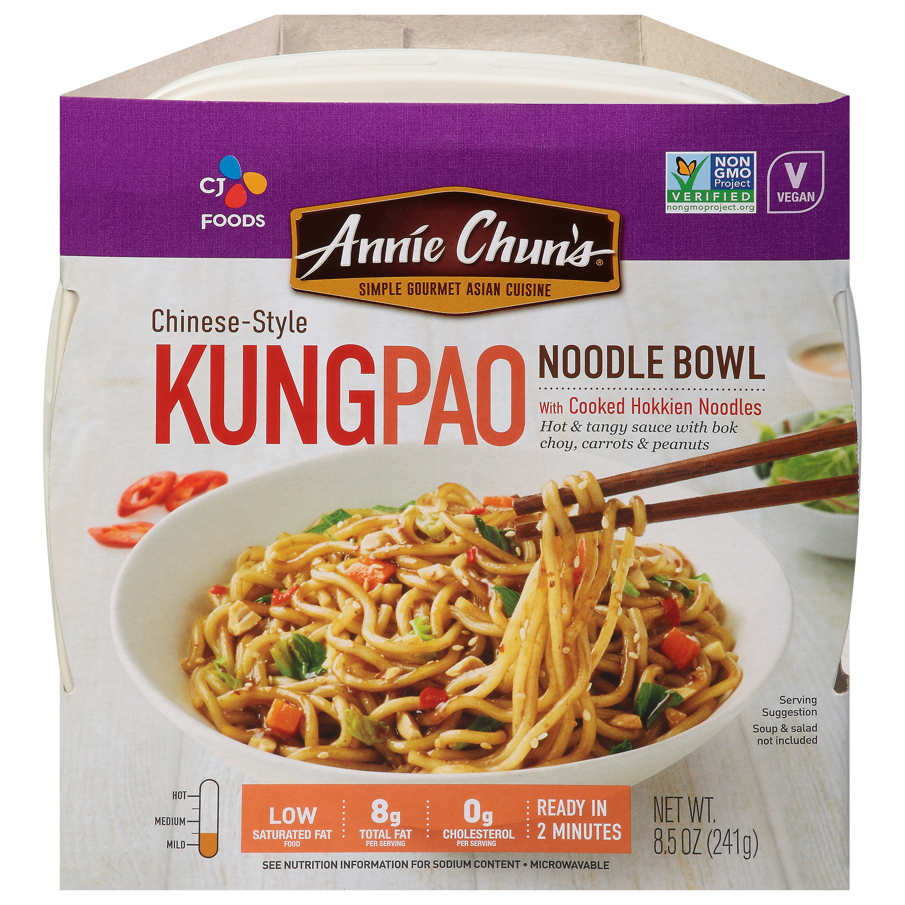 ANNIE CHUN'S, KUNG PAO NOODLE BOWL