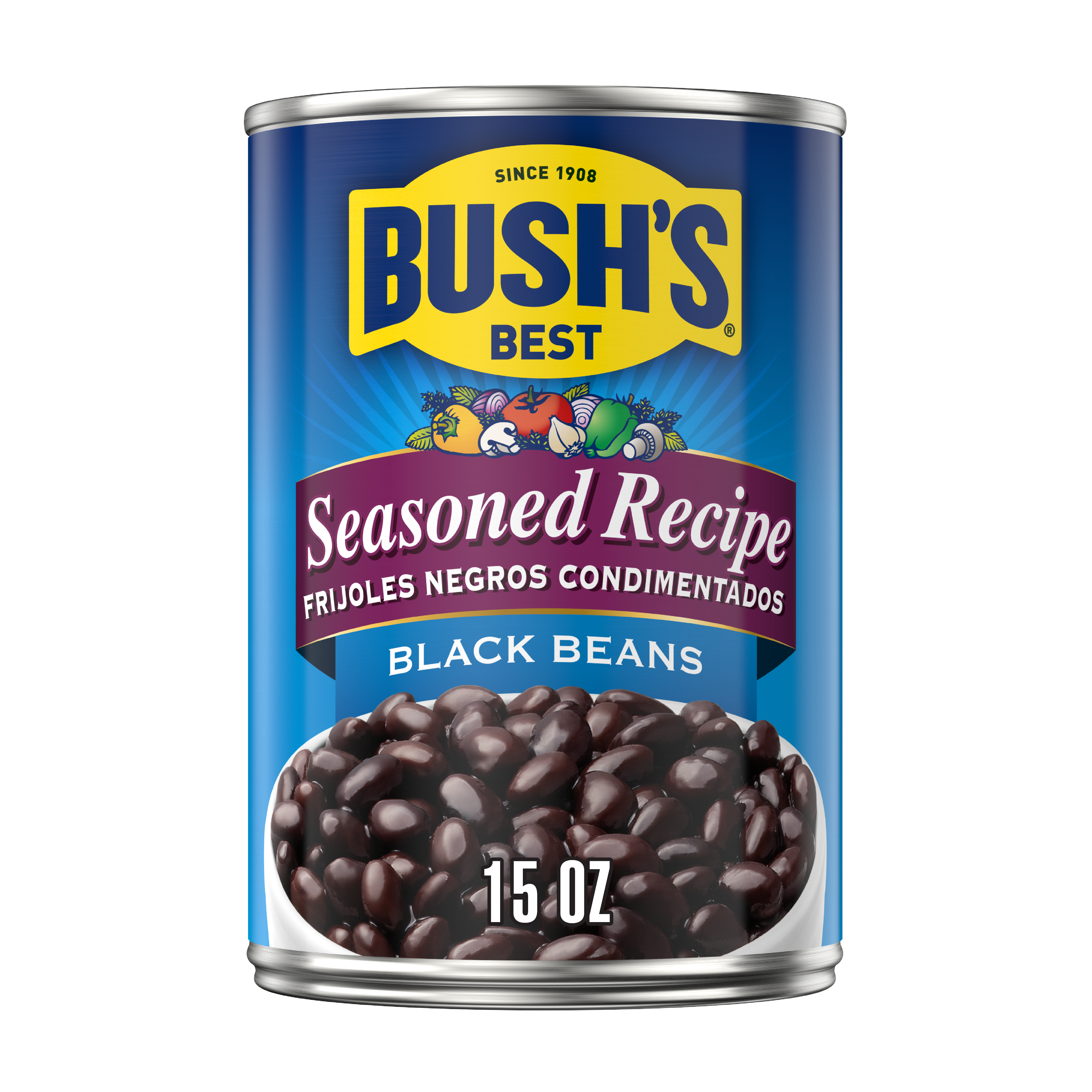 Seasoned Recipe Black Beans
