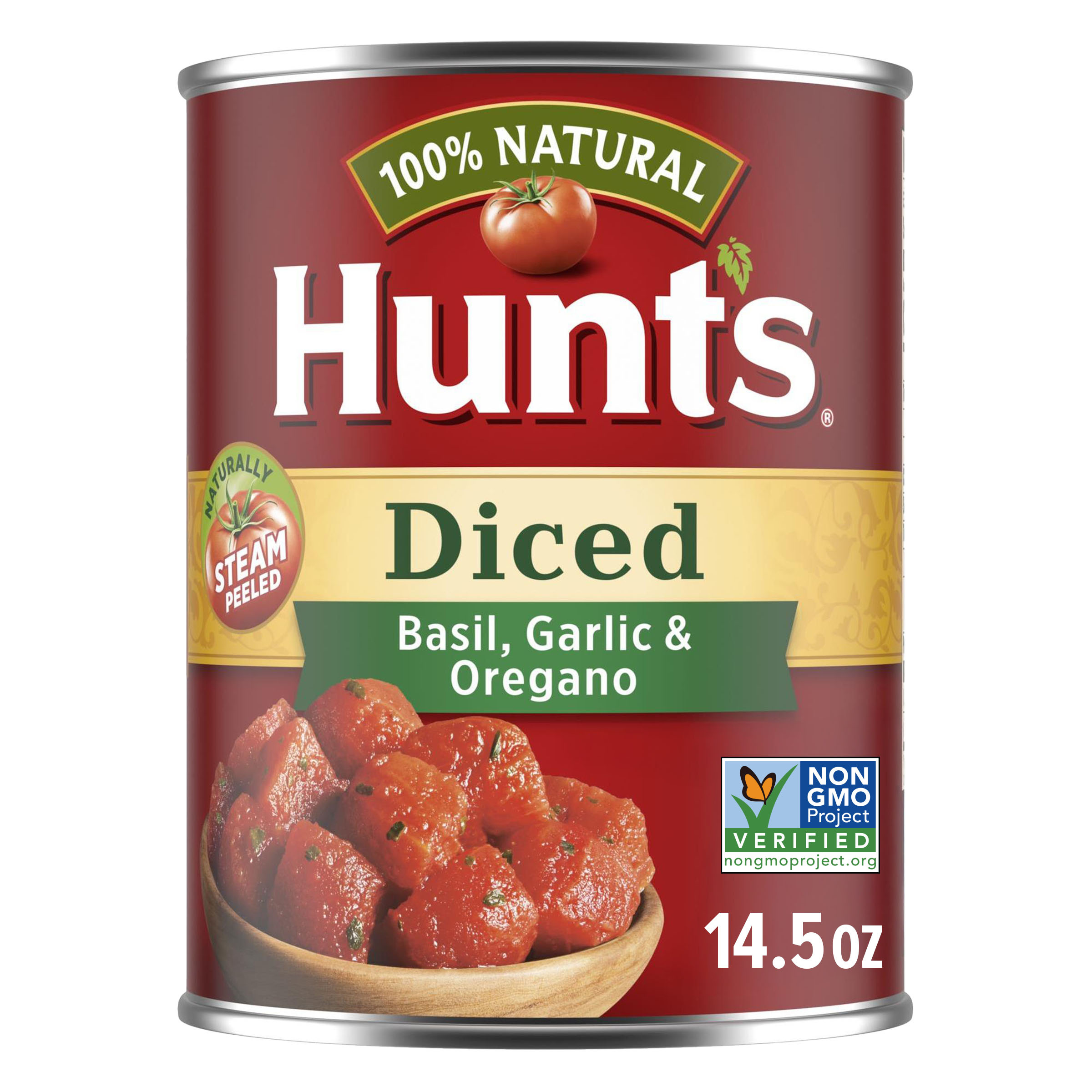 Basil, Garlic & Oregano Diced Tomatoes