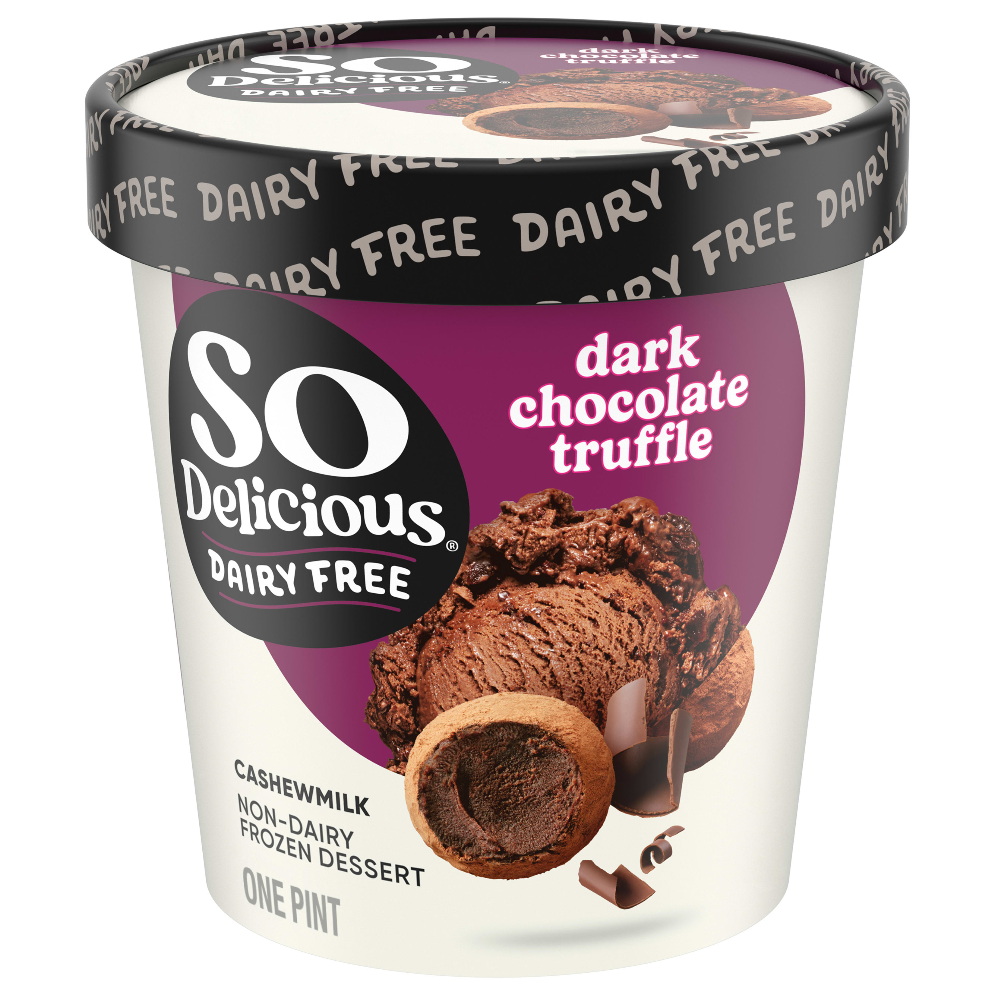 Dark Chocolate Truffle Cashewmilk Non-Dairy Frozen Dessert