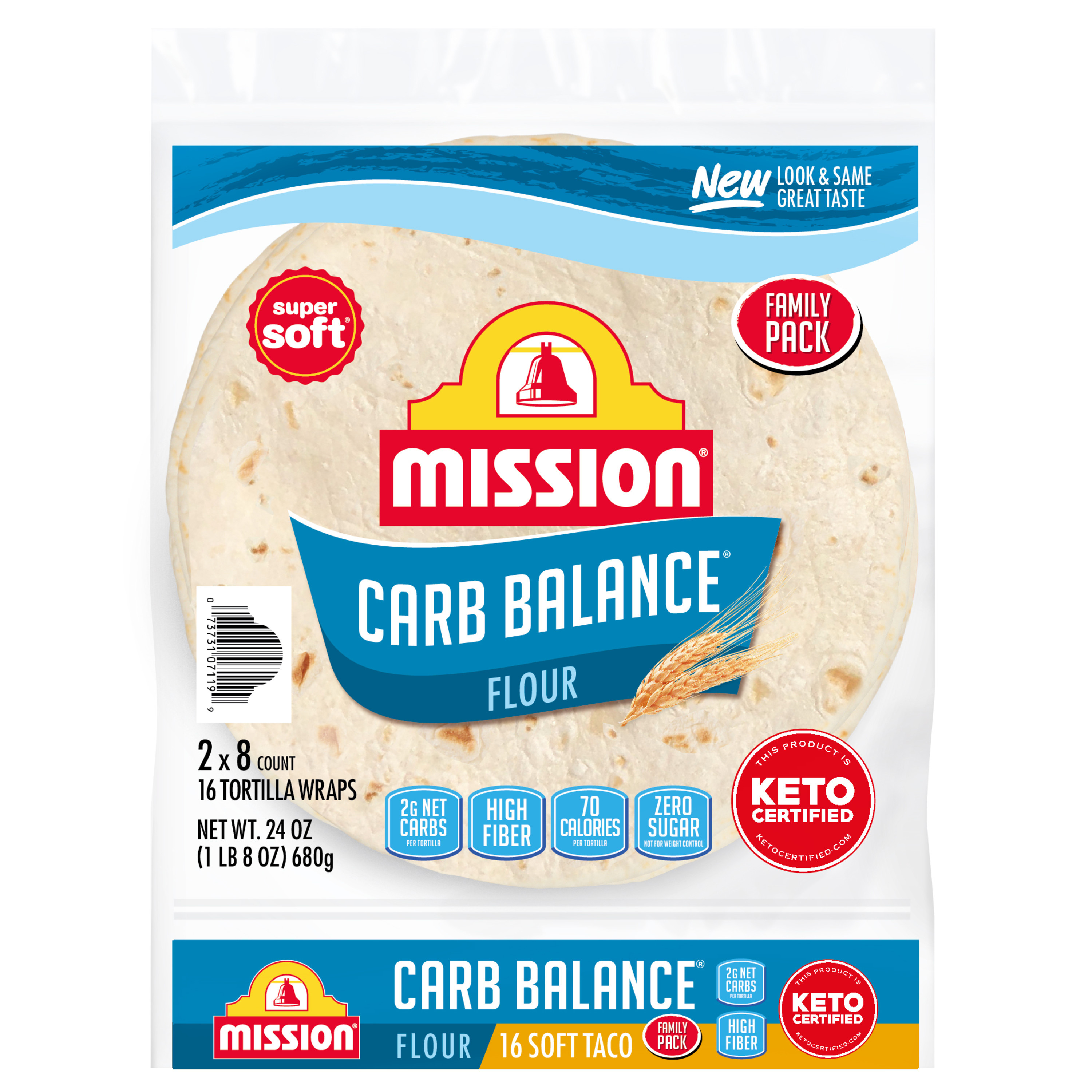 CARB BALANCE FLOUR TORTILLAS