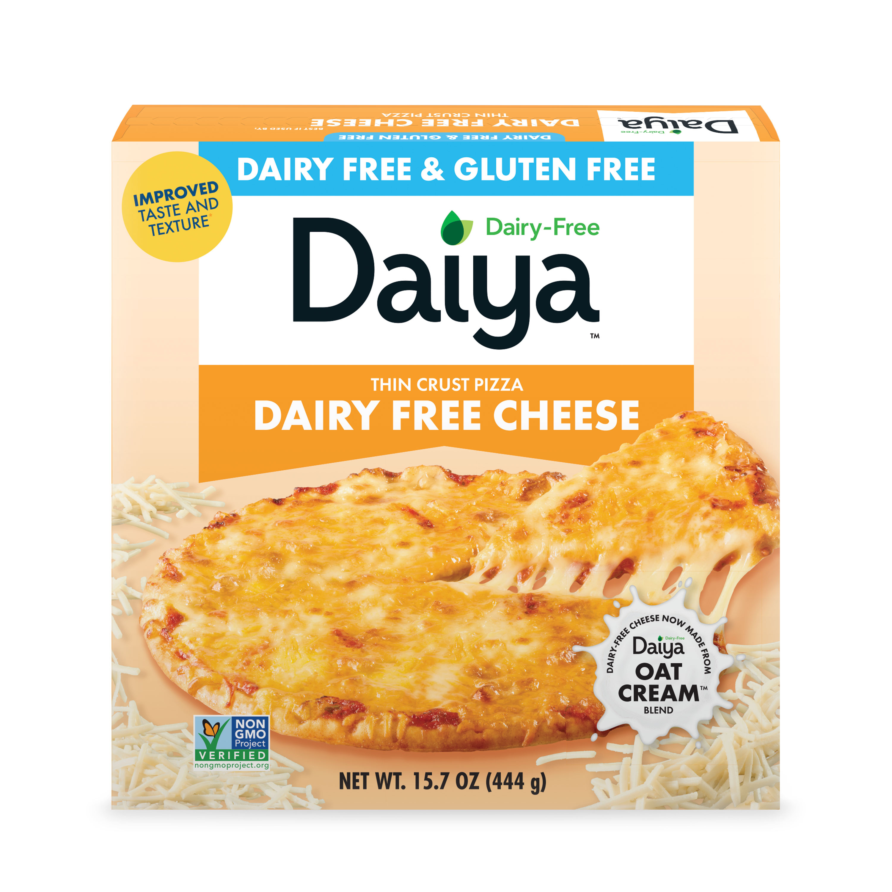 Cheeze Lover's With Mozzarella & Cheddar Style Shreds Thin Crust Gluten-Free Pizza