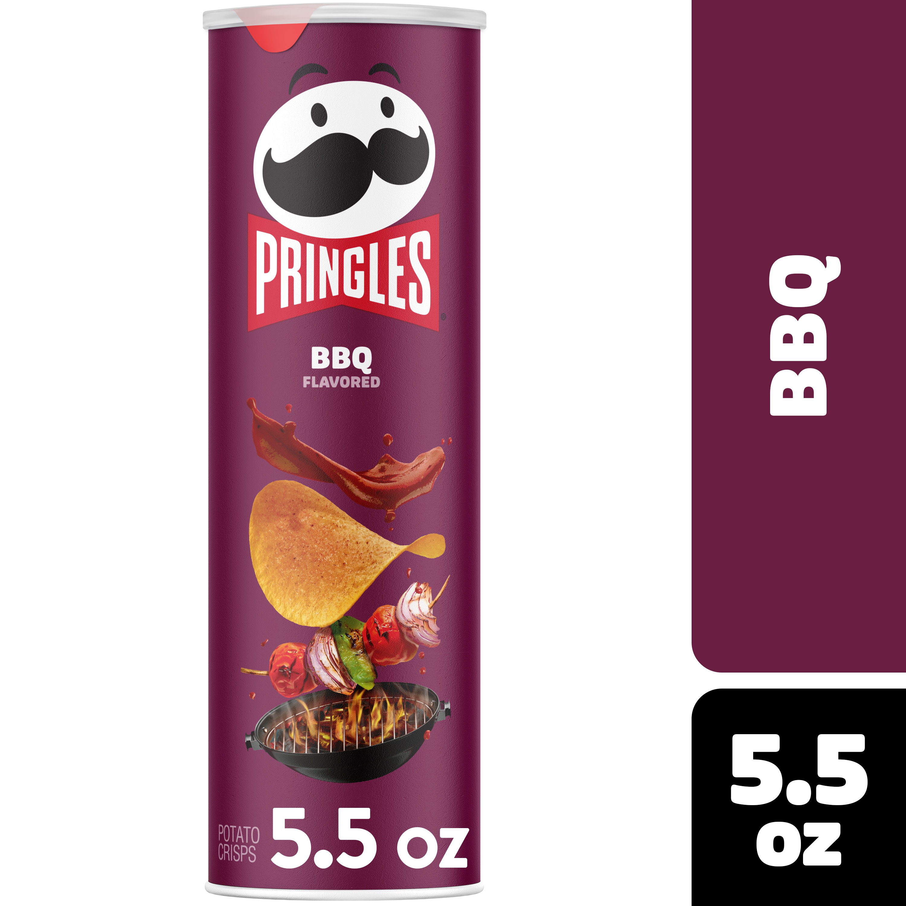 BBQ Flavored Potato Crisps