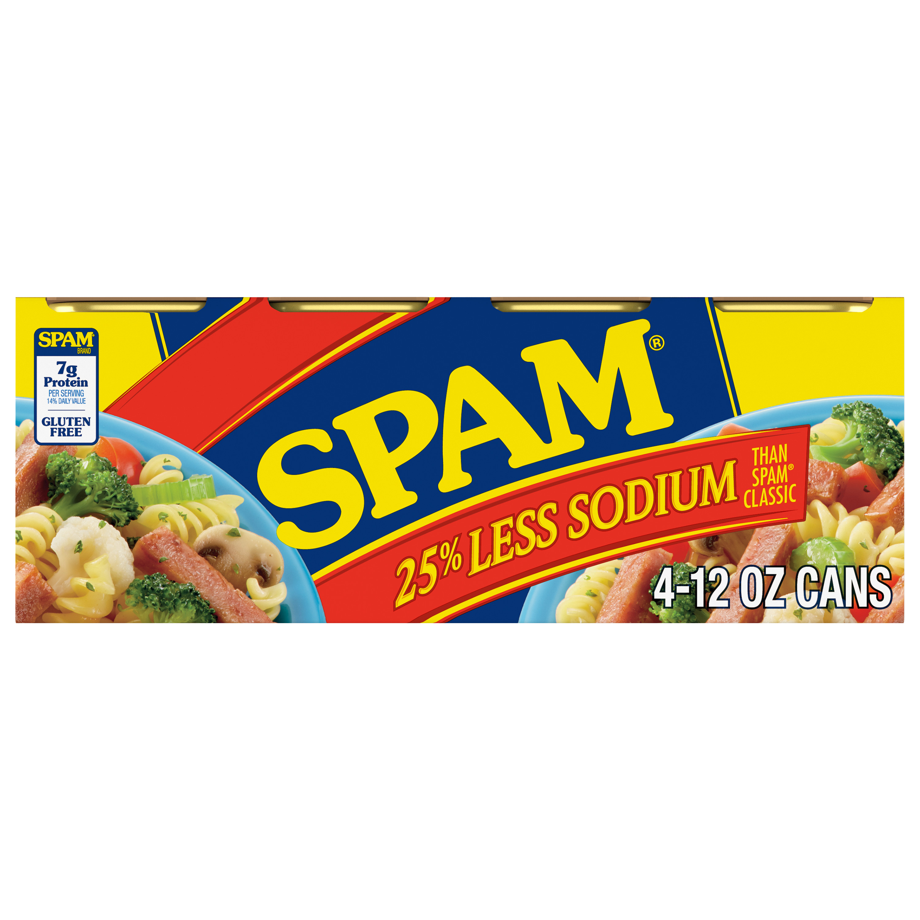 25% Less Sodium Than Spam Classic