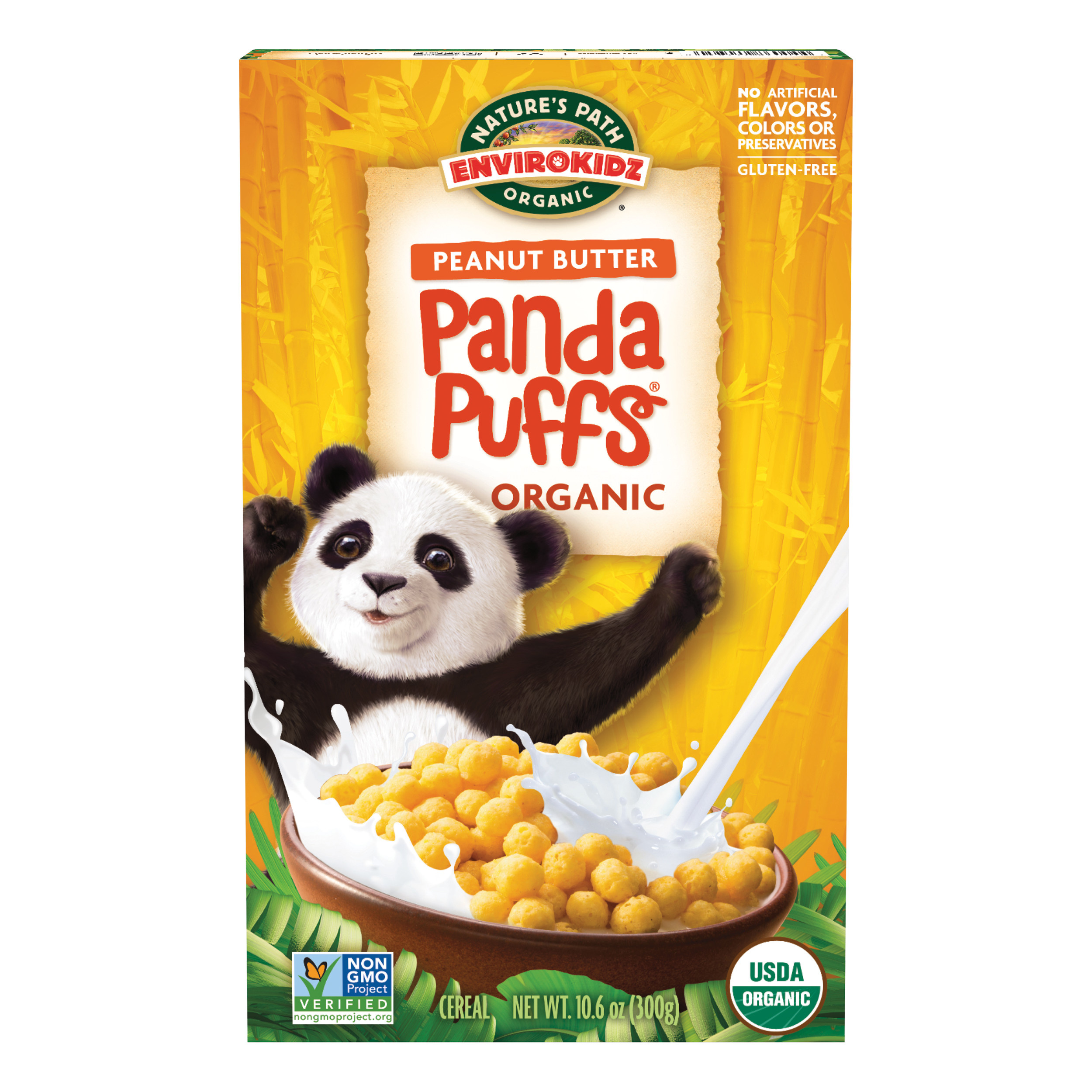 Panda Puffs Organic Cereal