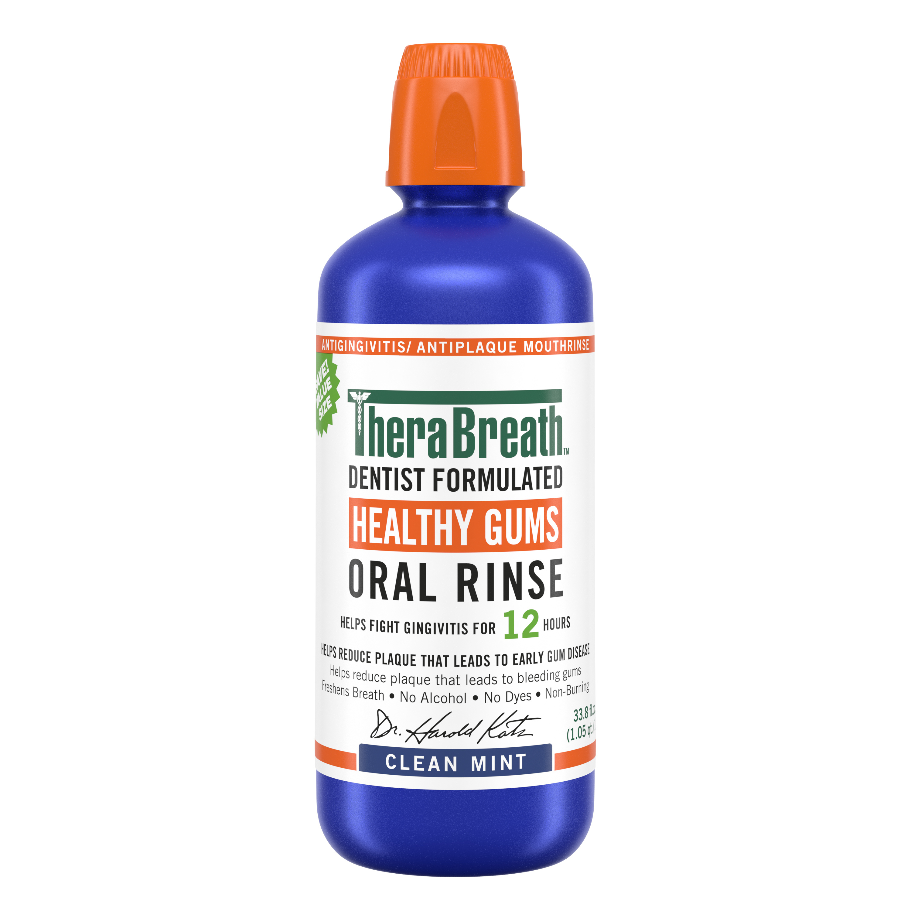 TheraBreath Healthy Gums Clean Mint Oral Rinse