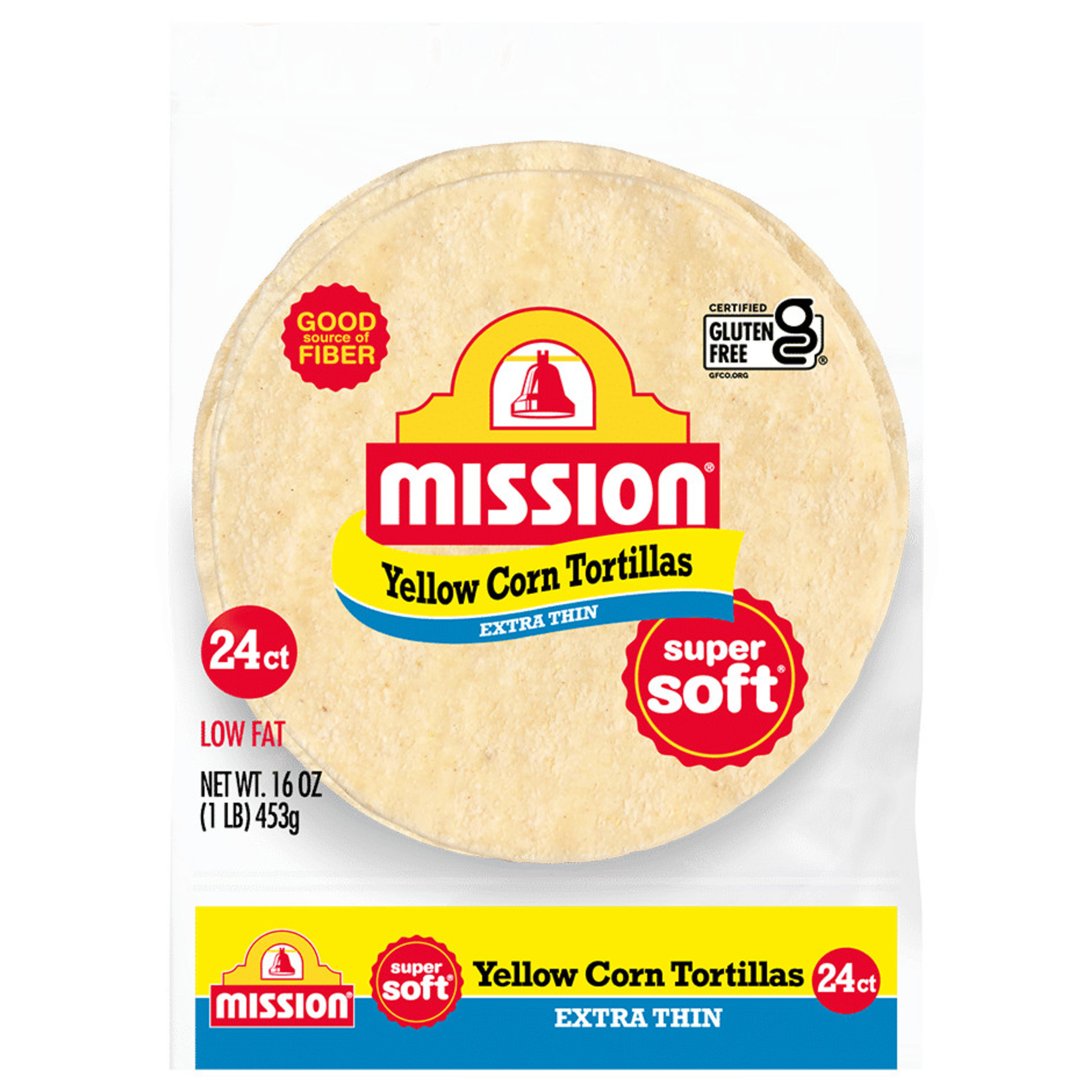 Yellow Corn Extra Thin Tortillas