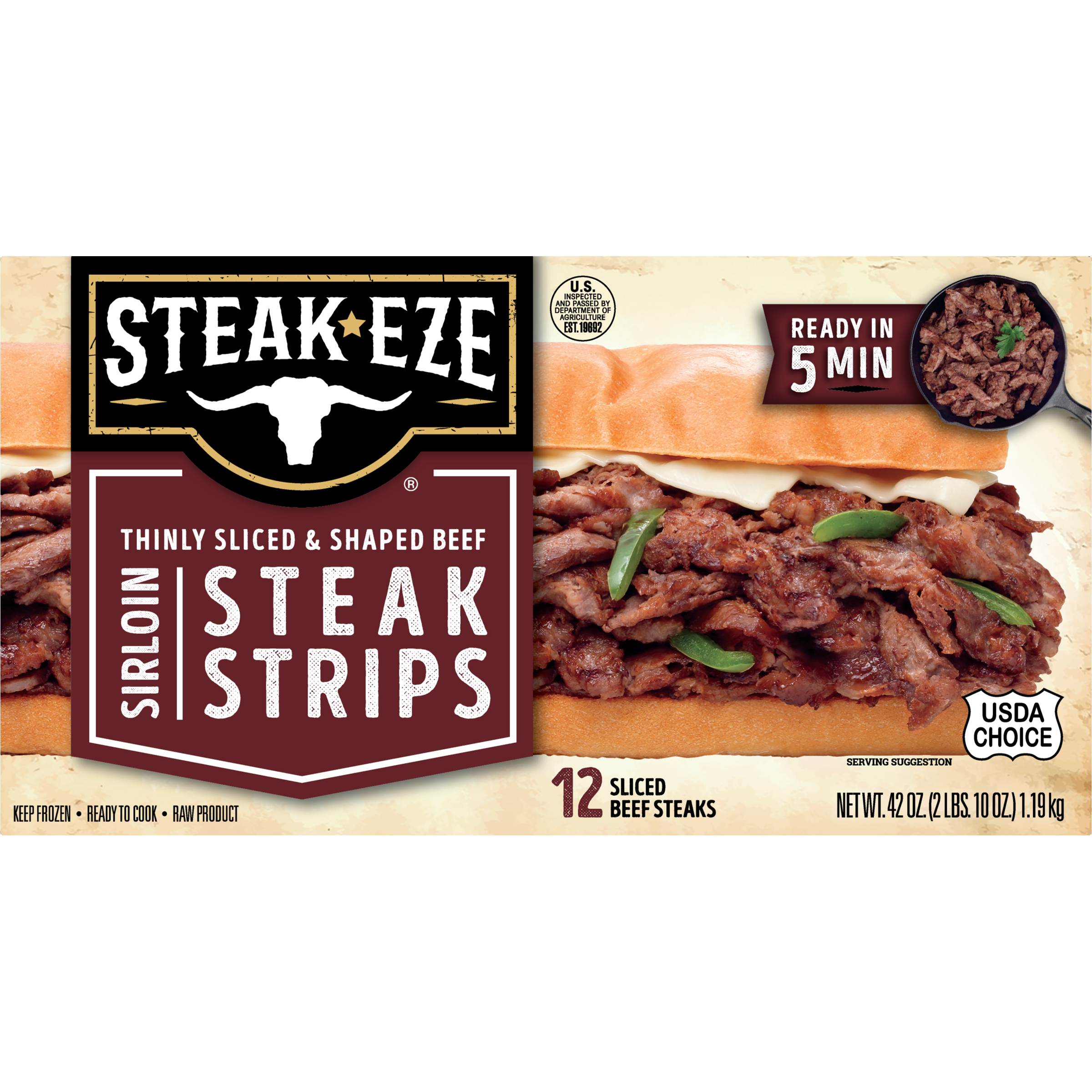 Thinly Sliced Sirloin Beef