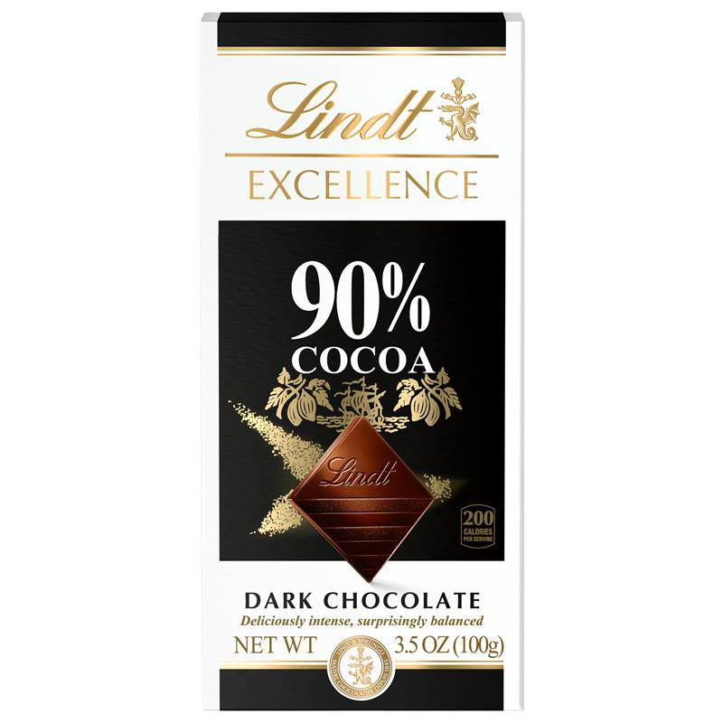 90% Cocoa Dark Chocolate