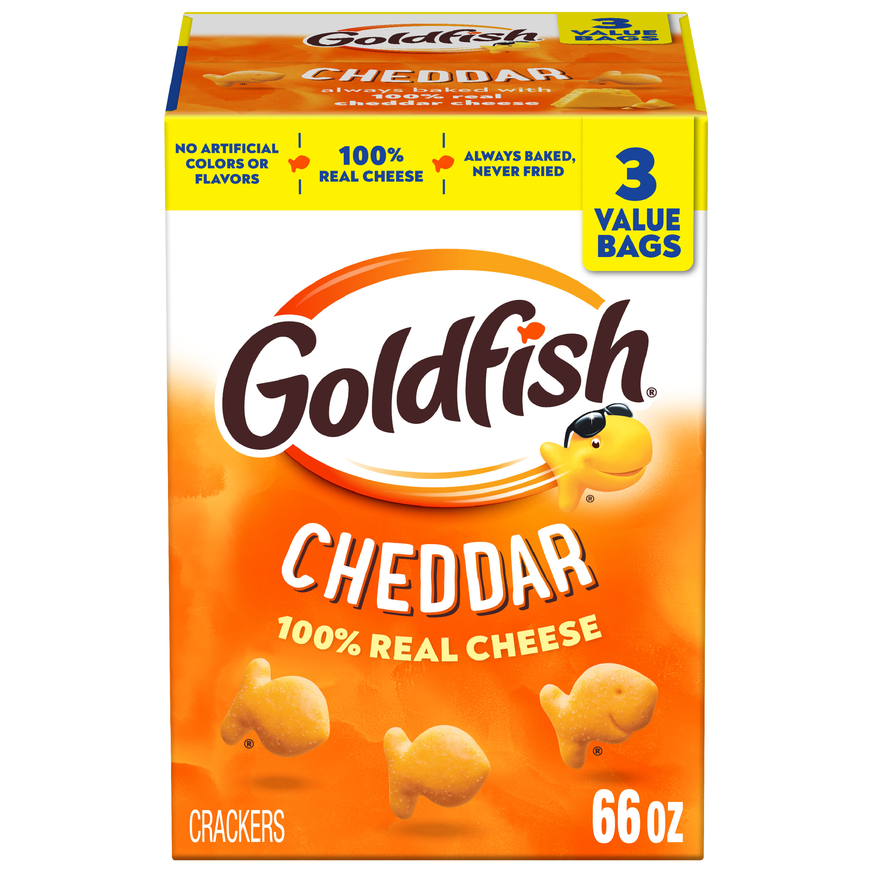 Cheddar Baked Snack Crackers