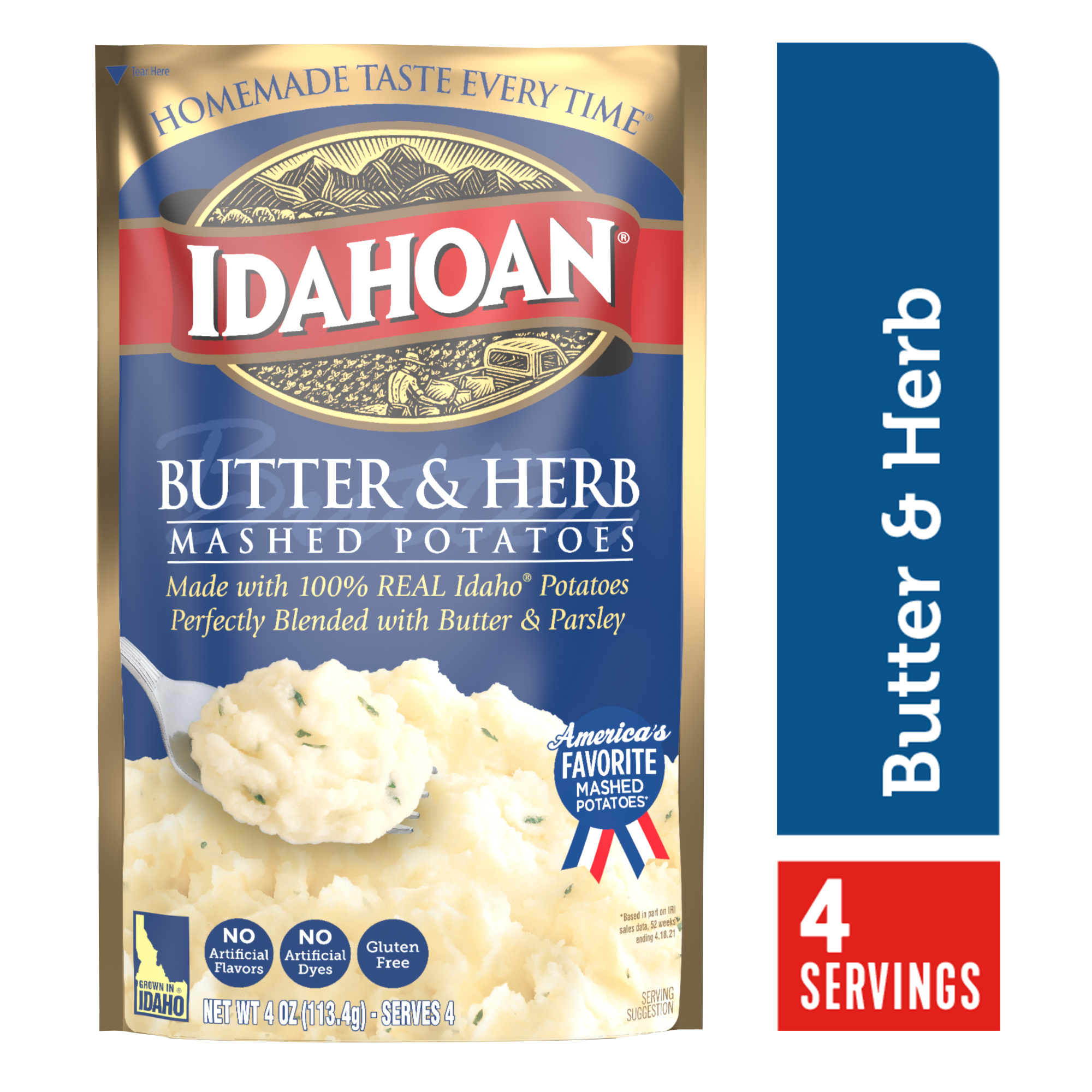 Butter & Herb Mashed Potatoes