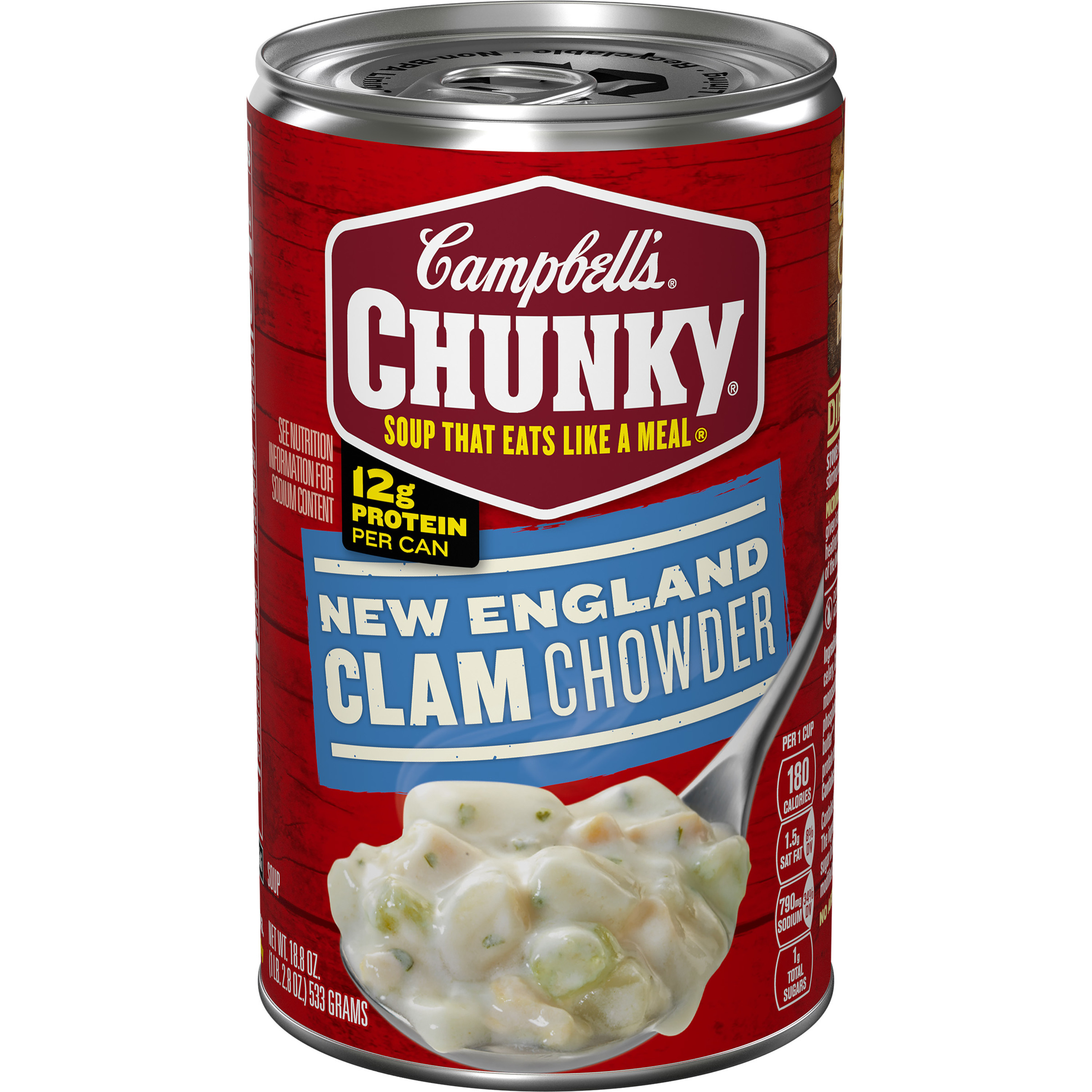 Chunky New England Clam Chowder - Easy Open
