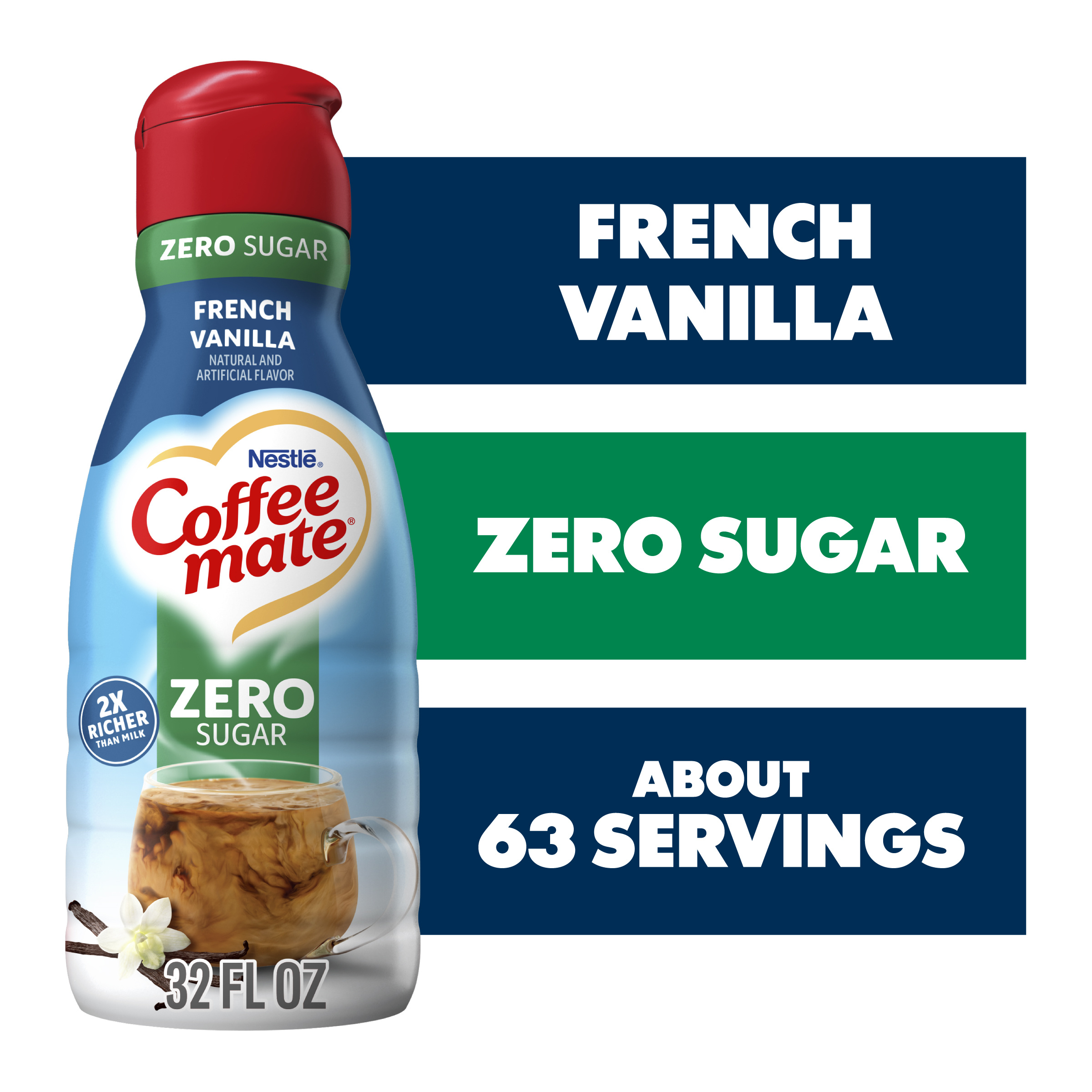 Coffee Mate Sugar Free French Vanilla Coffee Creamer
