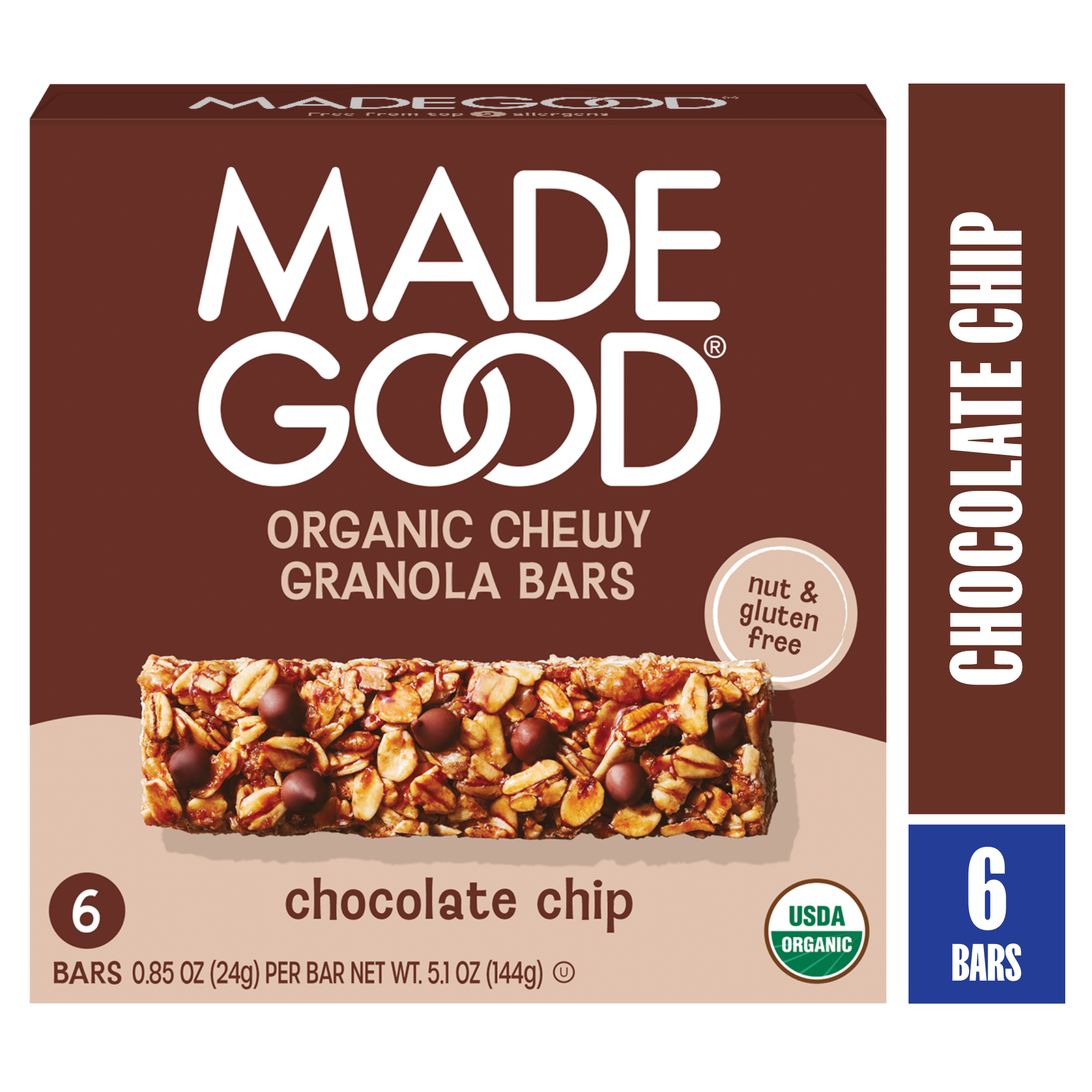 Chocolate Chip Granola Bars