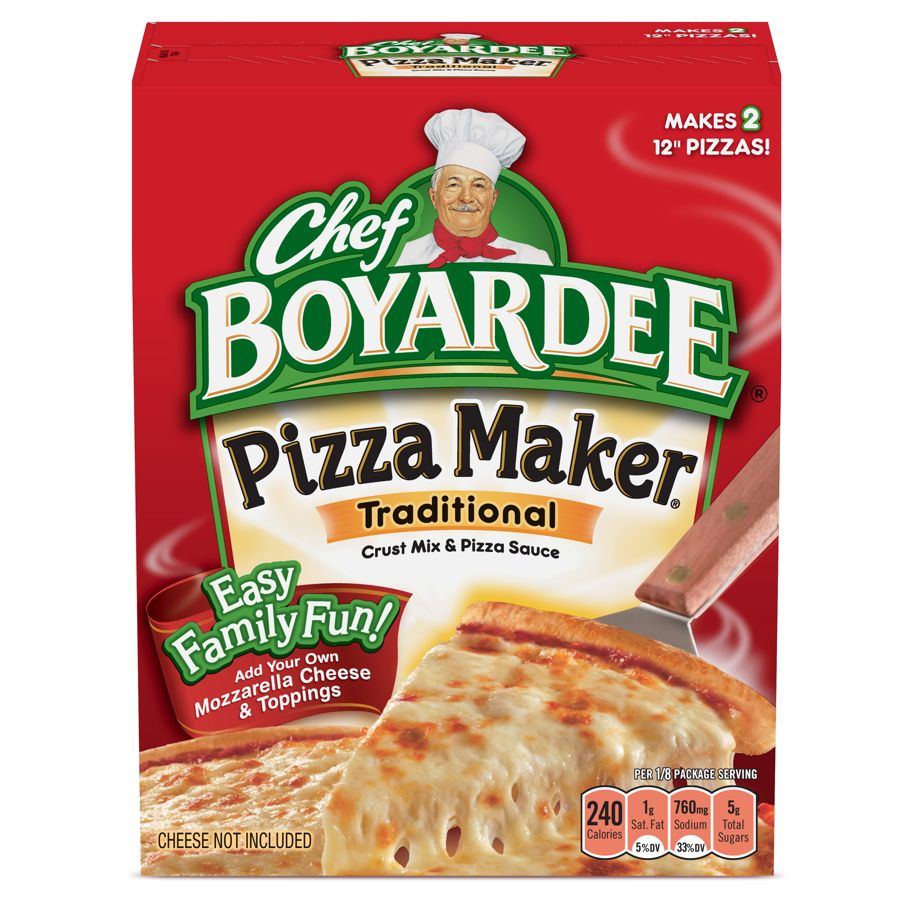Traditional Pizza Maker Crust Mix & Pizza Sauce