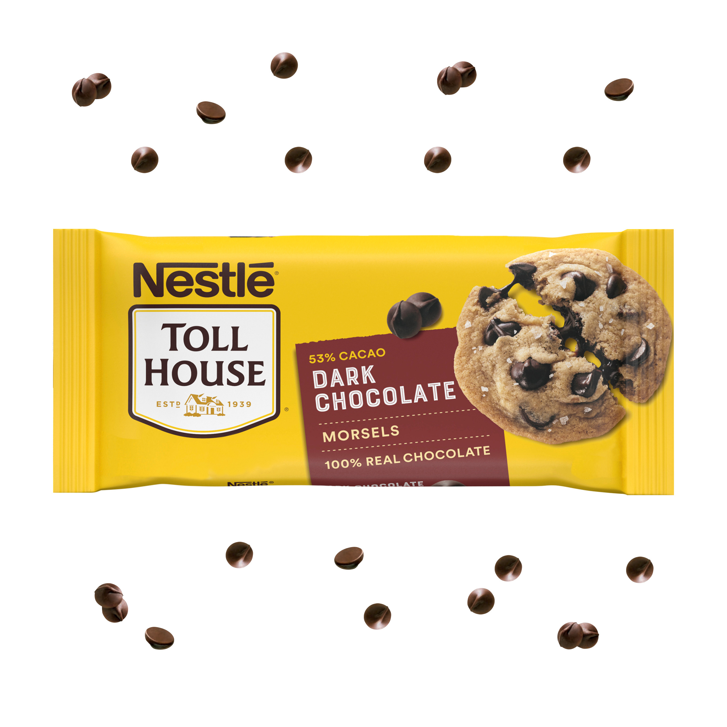 Dark Chocolate 53% Cacao Morsels