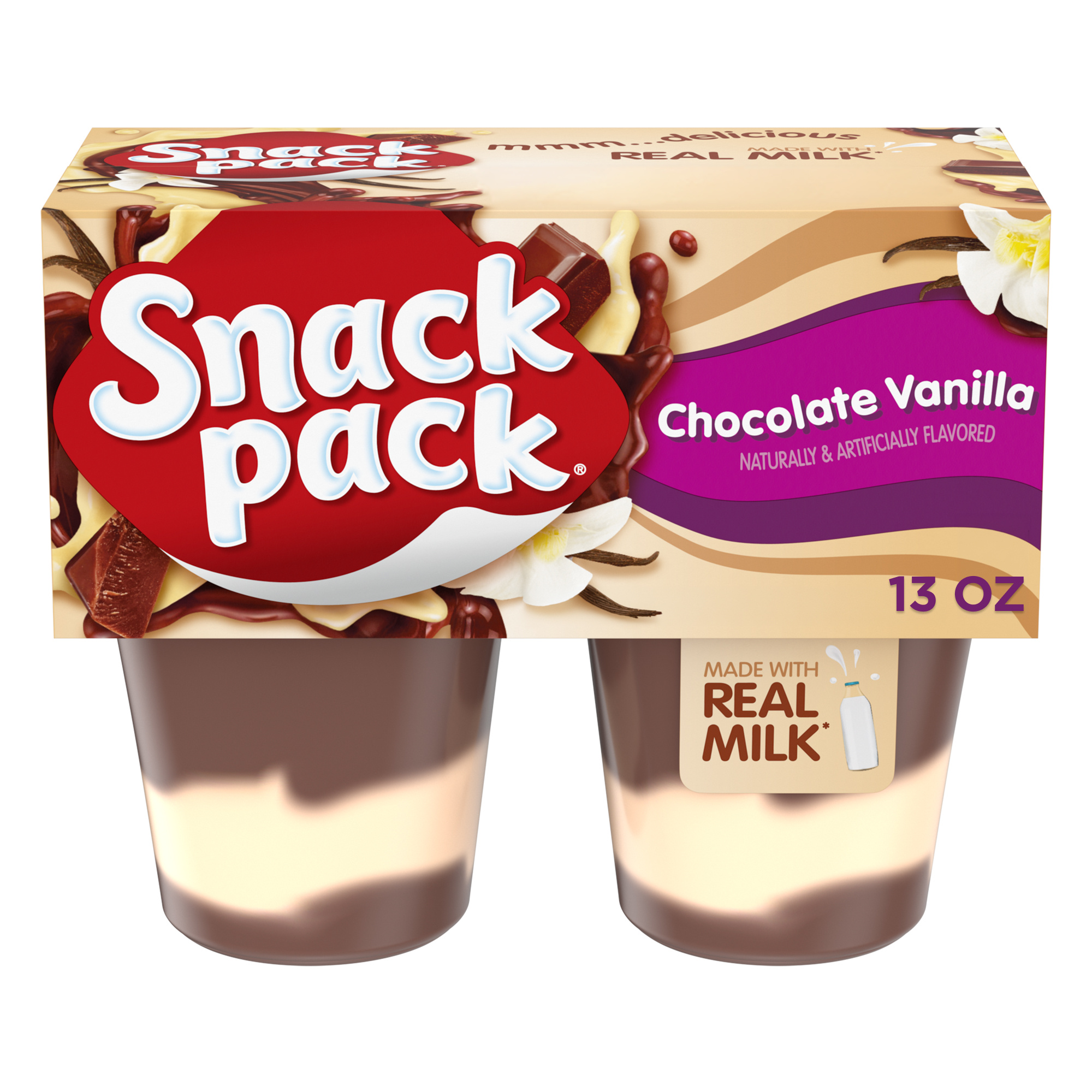 Chocolate Vanilla Pudding