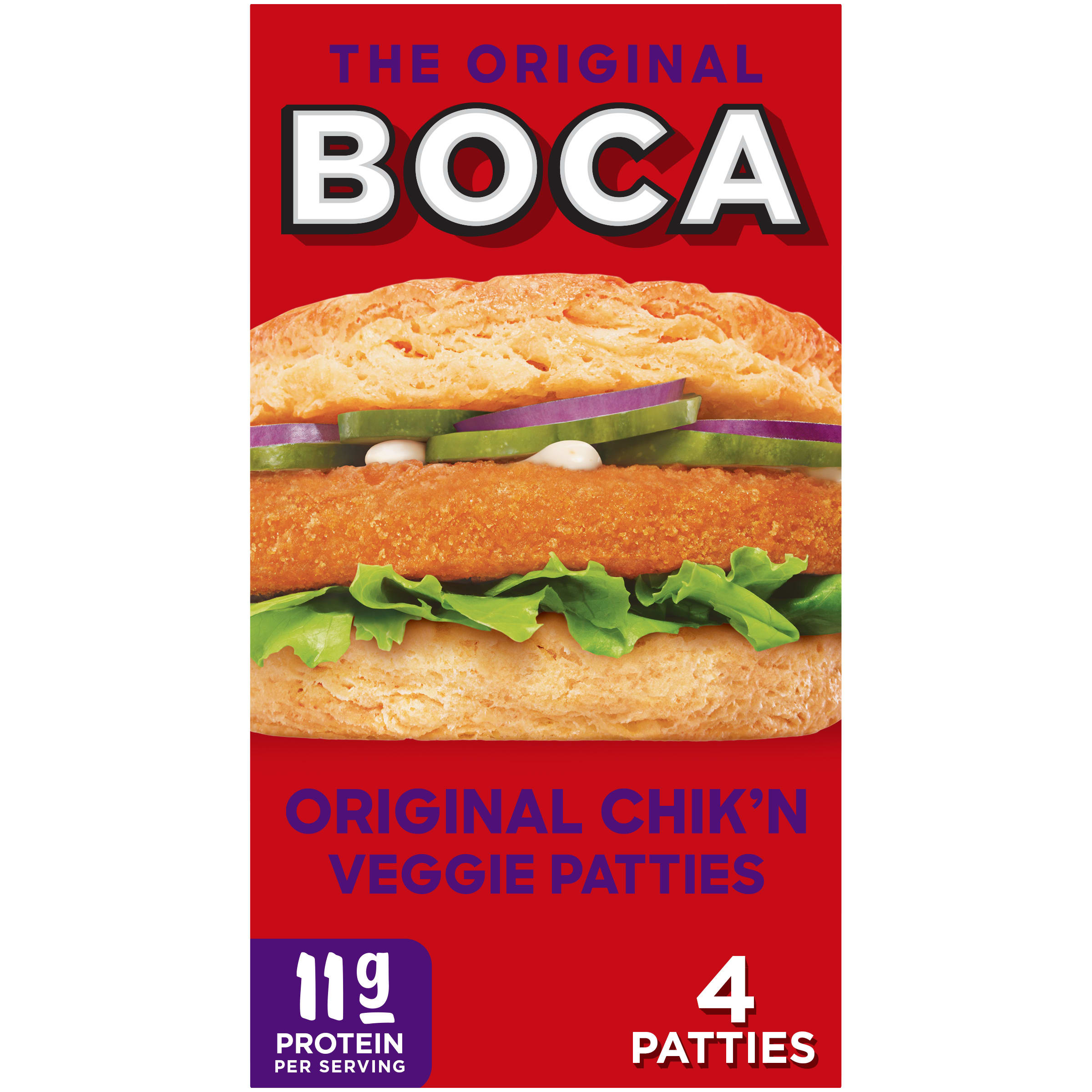 VEGGIE PATTIES, ORIGINAL CHIK'N