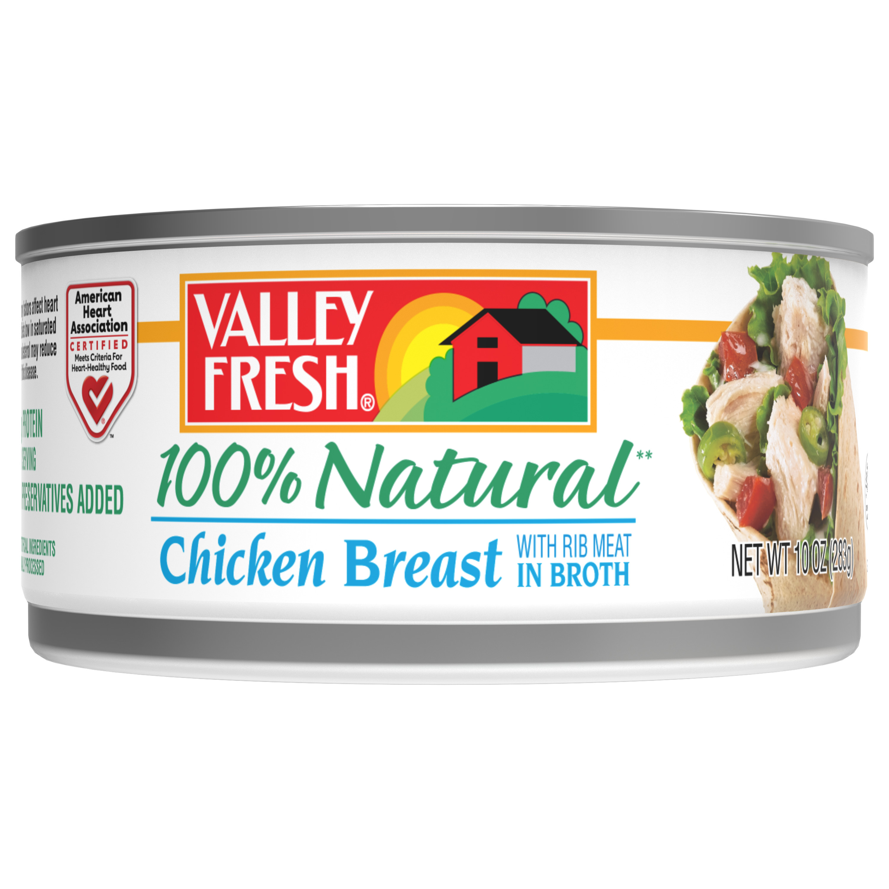100% Natural Chicken Breast With Rib Meat In Broth