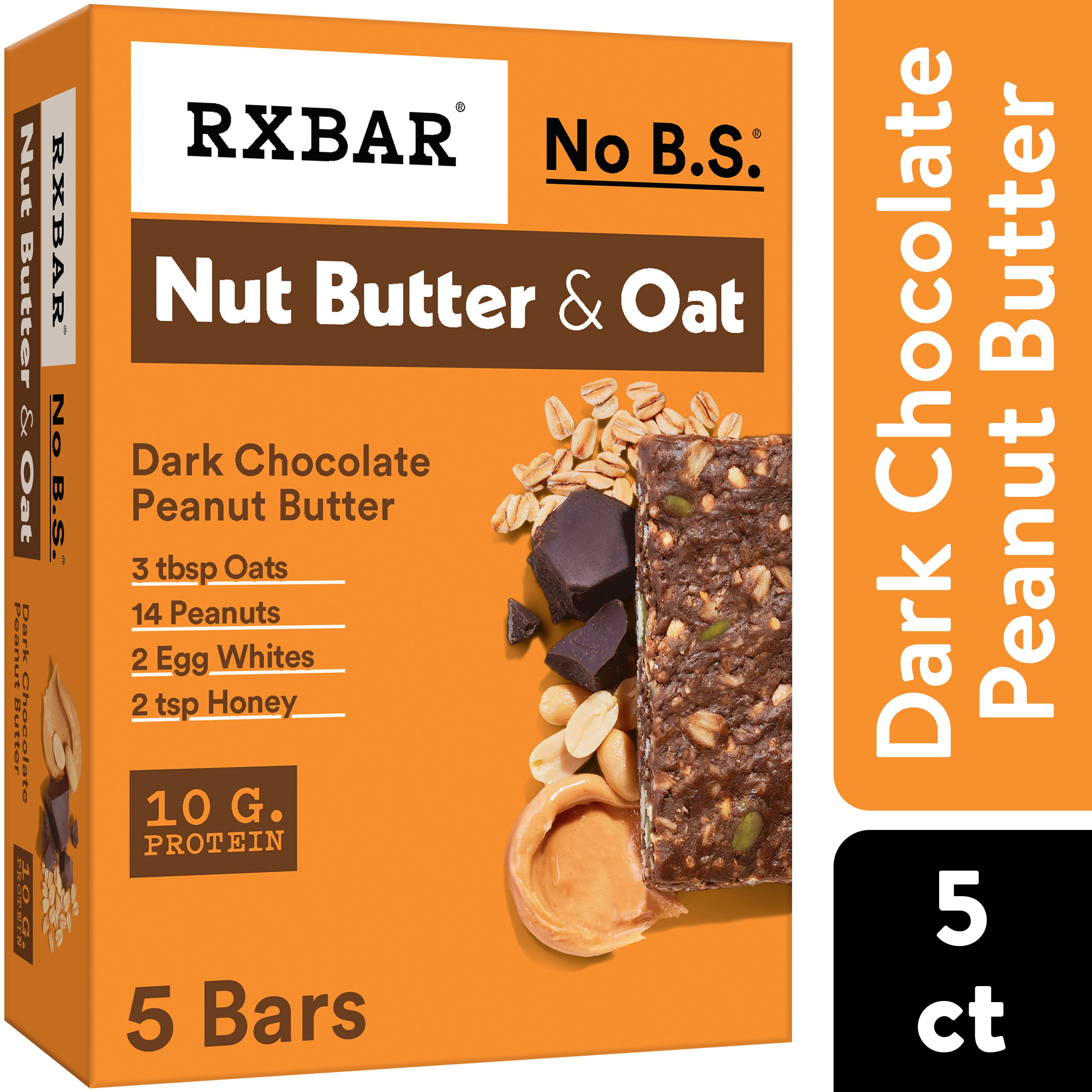 Nut Butter & Oat Dark Chocolate Peanut Butter