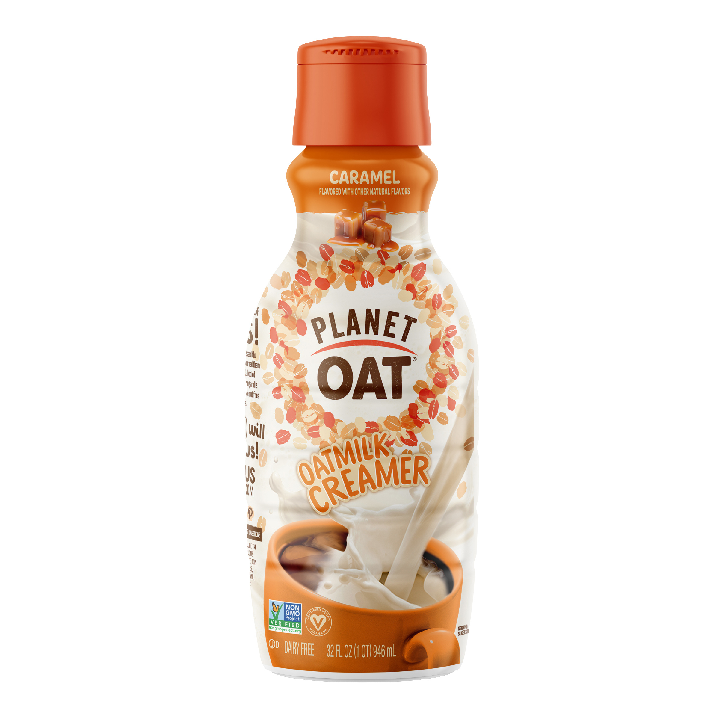 Planet Oat Dairy Free Caramel Oatmilk Creamer