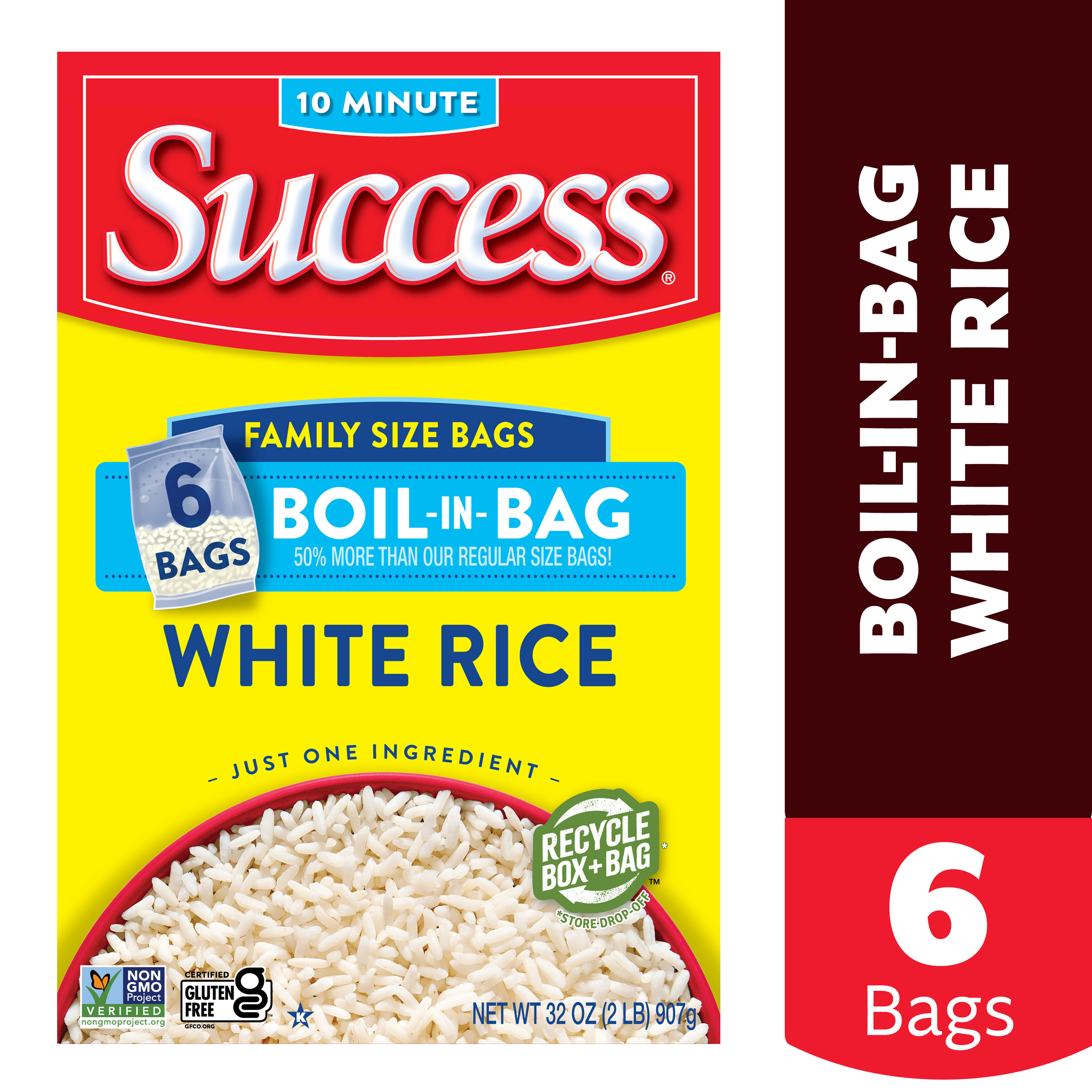 Precooked Boil-In-Bag White Rice