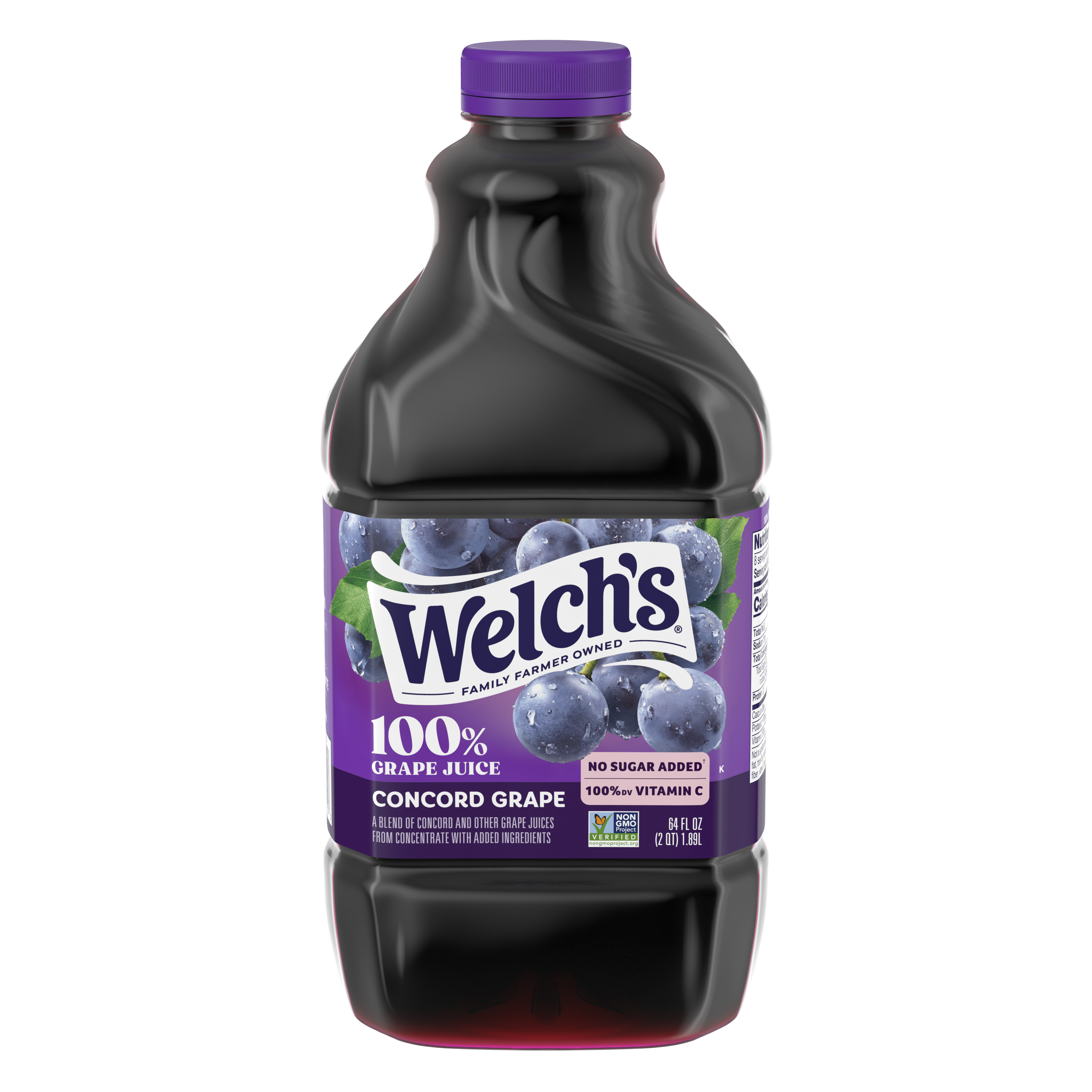 100% Concord Grape Juice A Blend Of Concord And Other Grape Juices From Concentrate