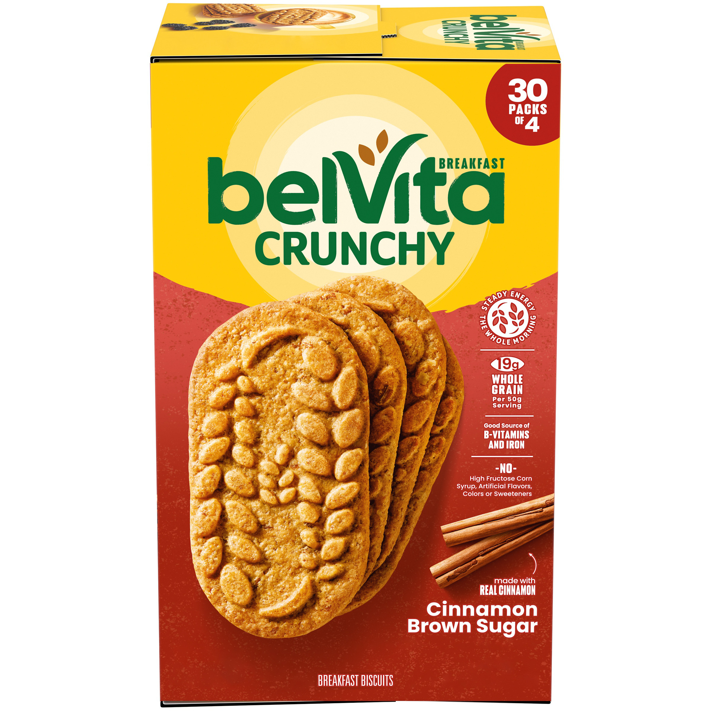 Cinnamon Brown Sugar Flavor Breakfast Biscuits
