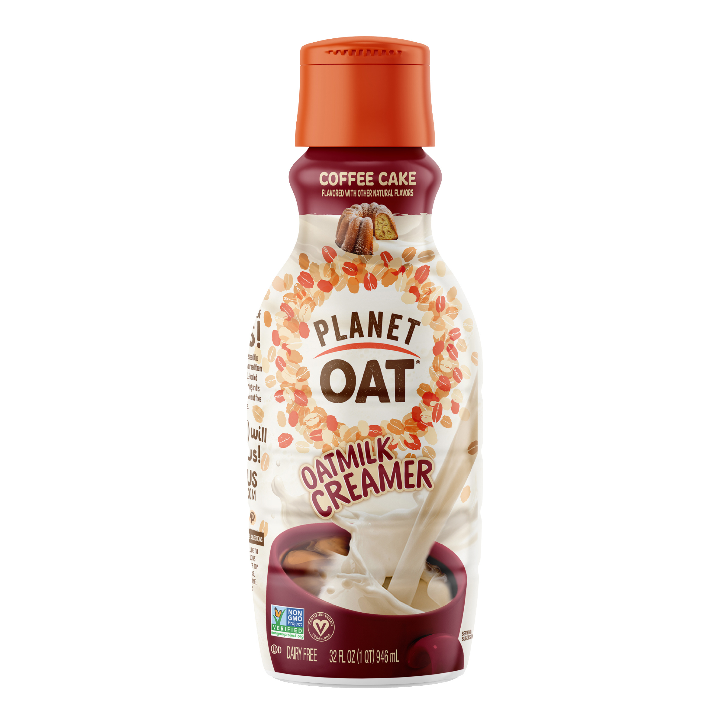 Planet Oat Coffee Cake Oatmilk Creamer