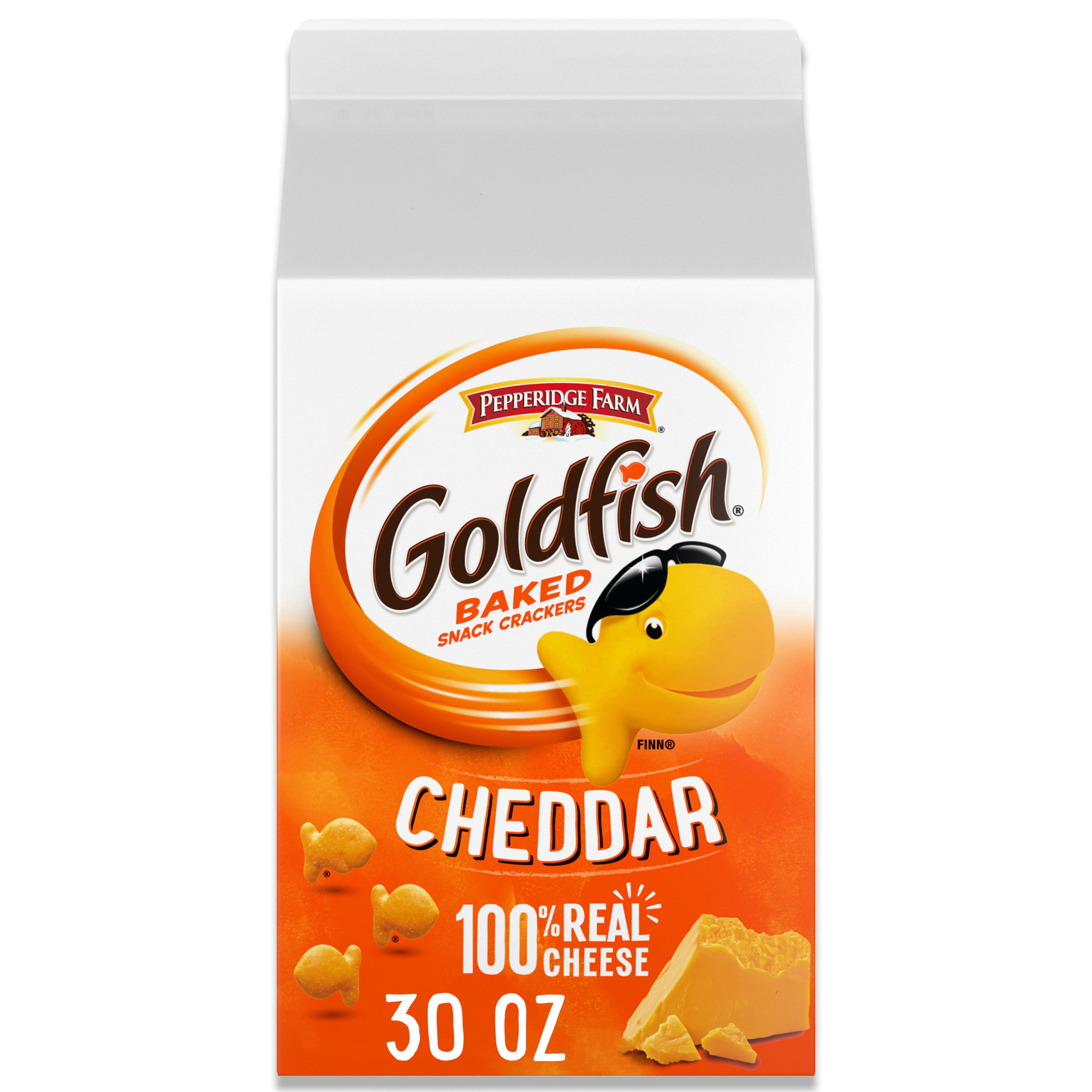 Cheddar Baked Snack Crackers