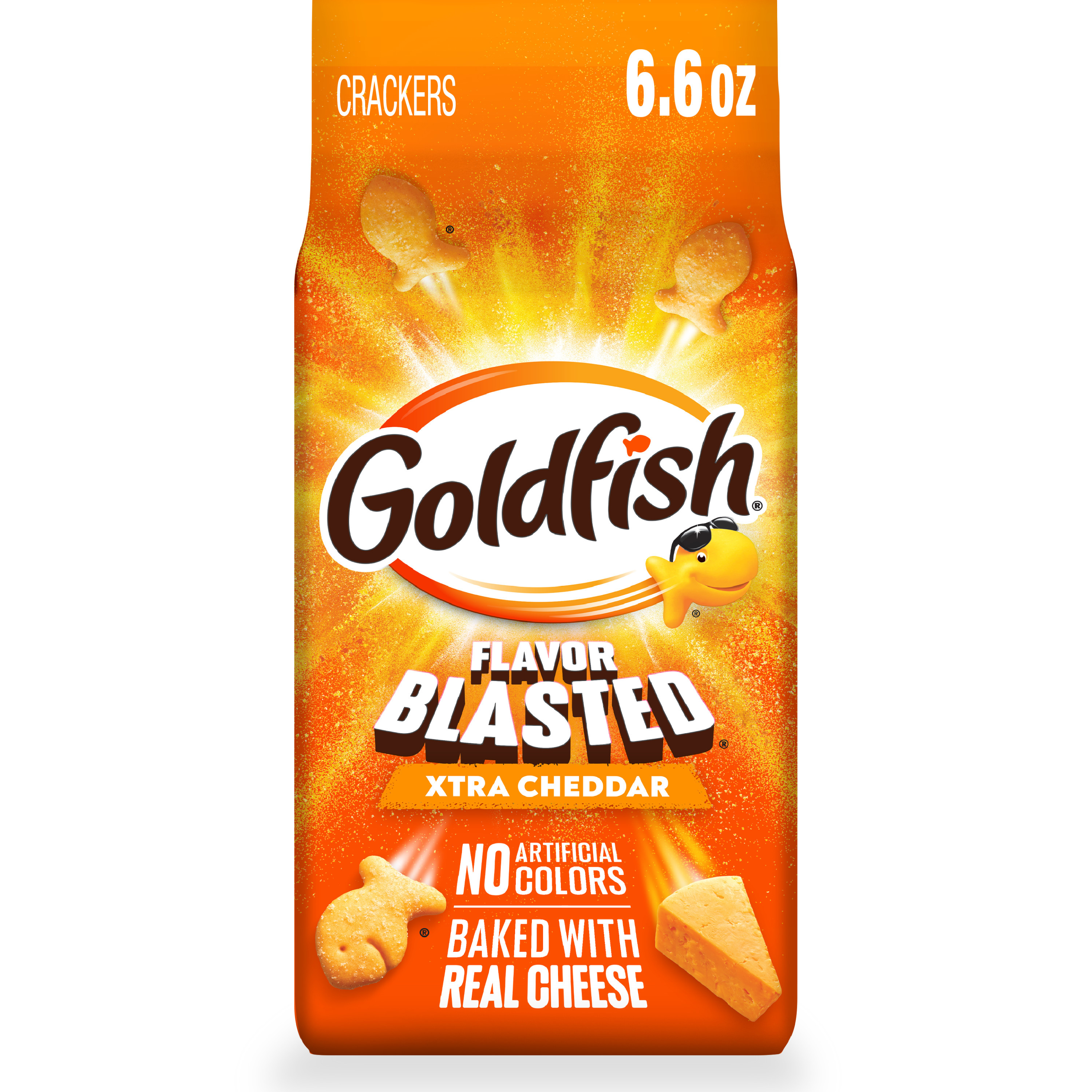 Xtra Cheddar Flavor Blasted Baked Snack Crackers