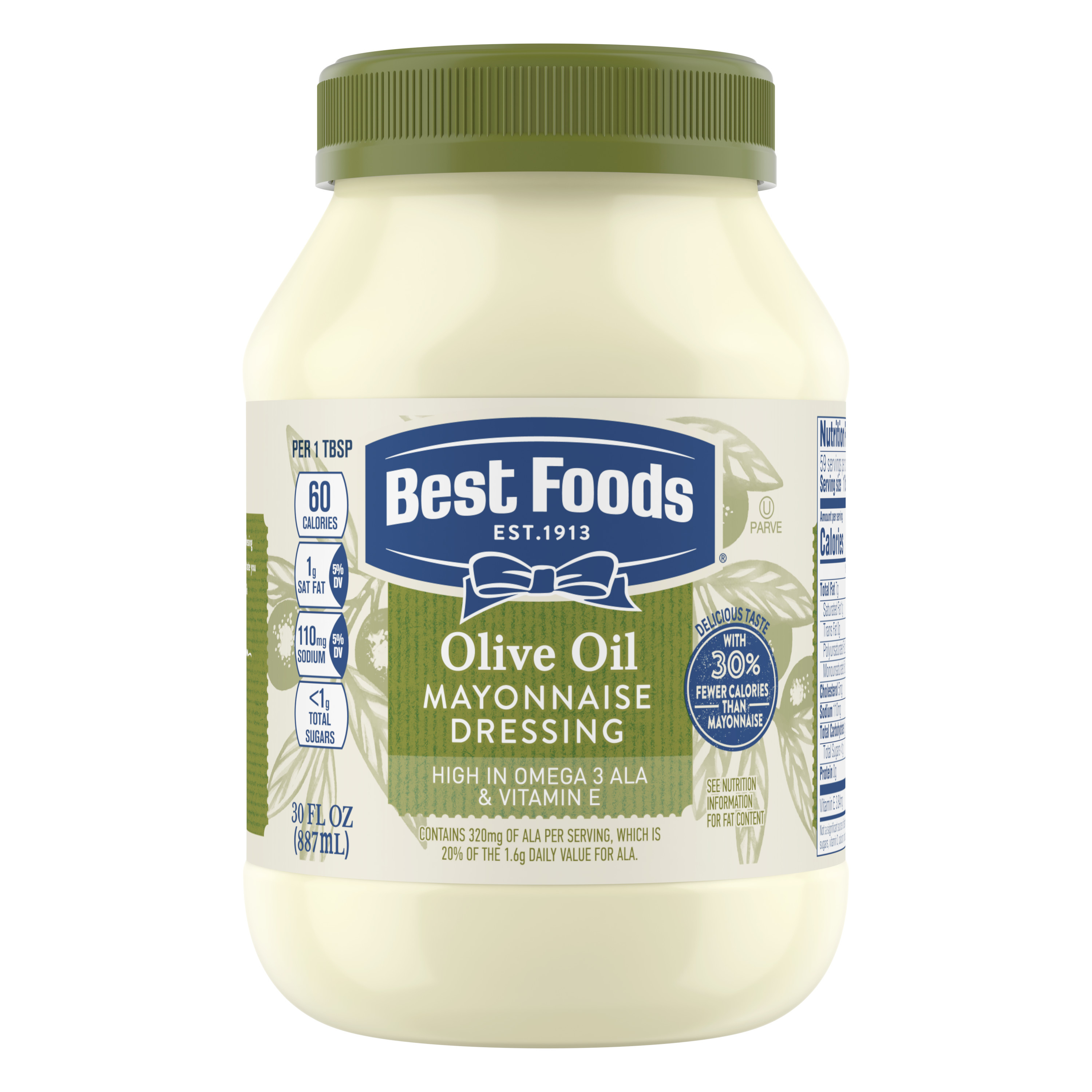 Olive Oil Mayonnaise Dressing