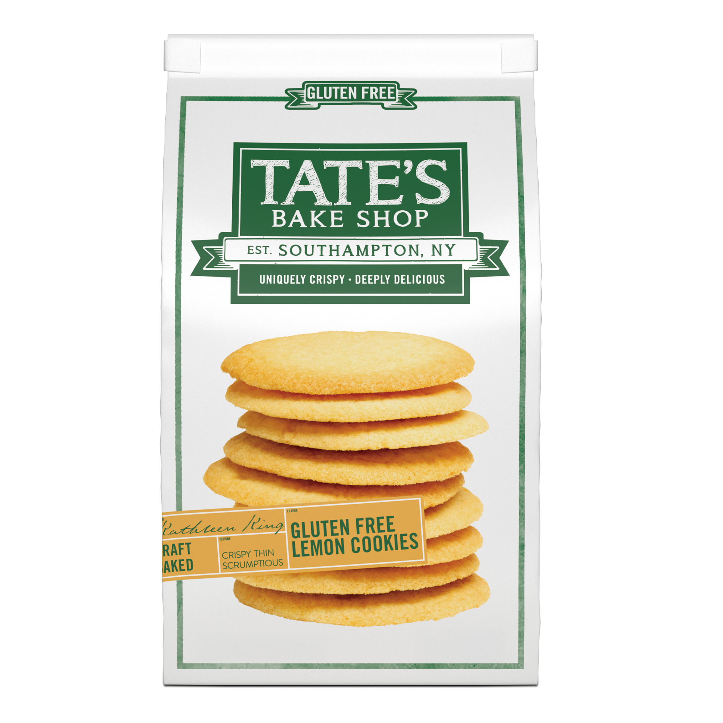 Tate's Gluten free lemon cookies