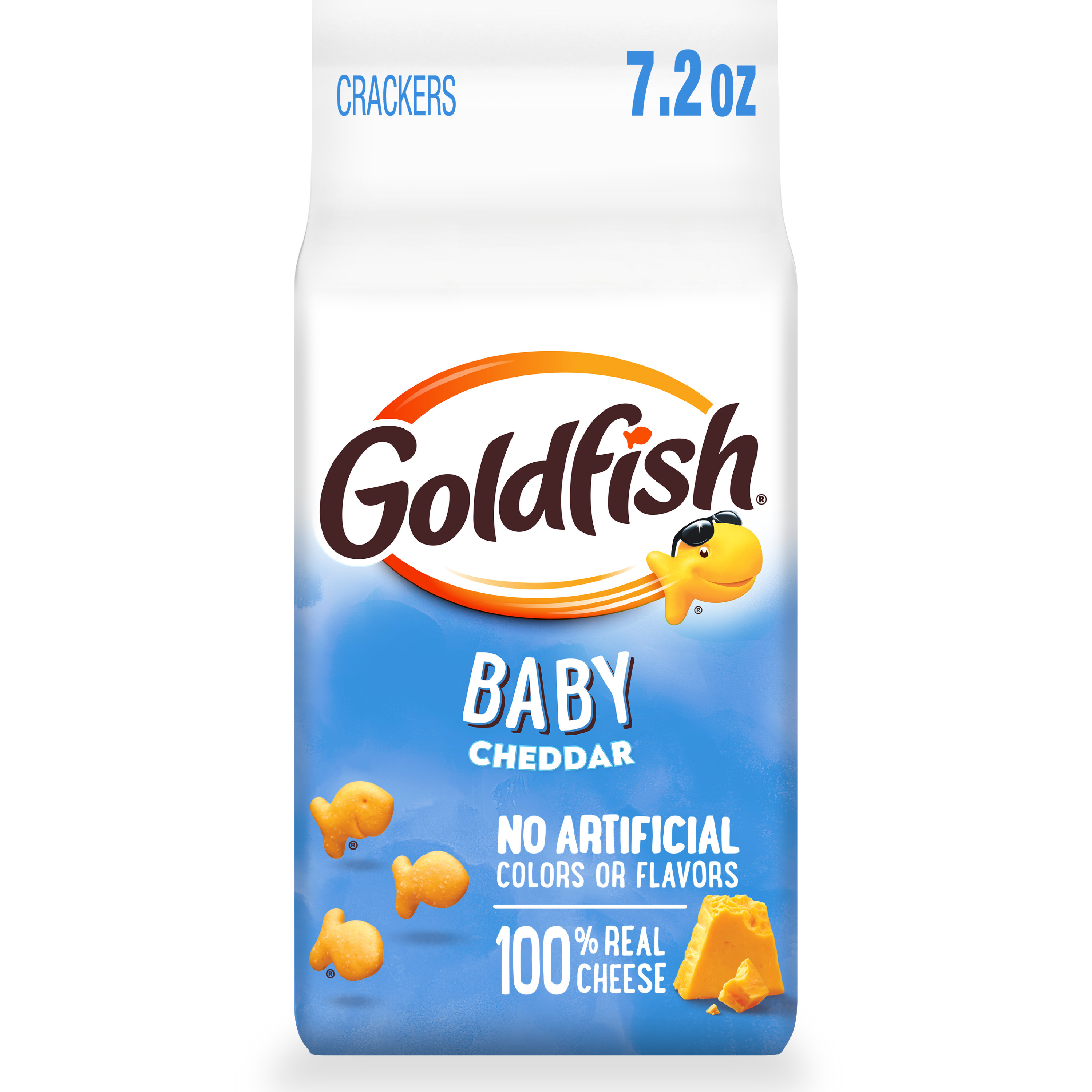 Baby Cheddar Baked Snack Crackers