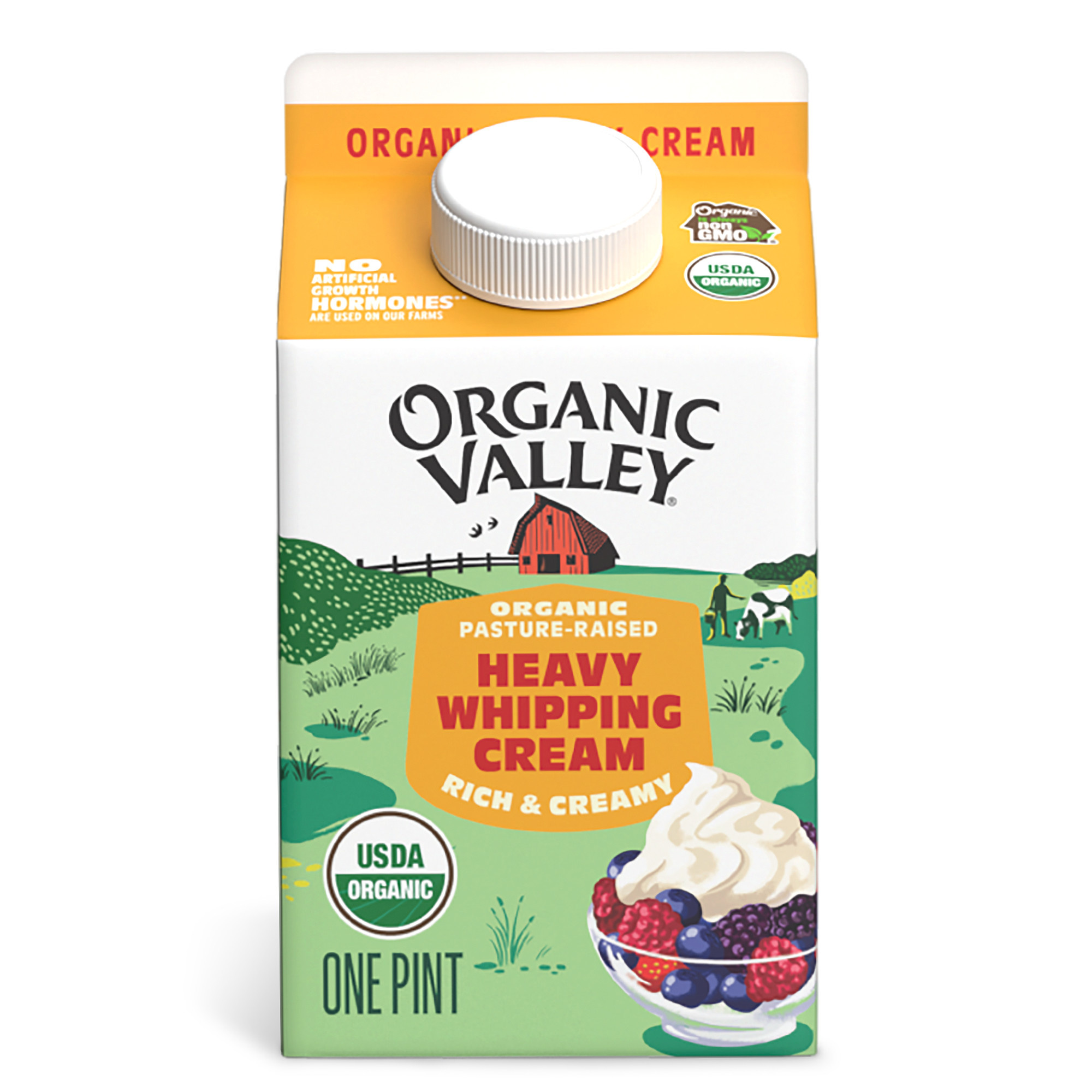 ORGANIC VALLEY, ORGANIC PASTURE-RAISED HEAVY WHIPPING CREAM