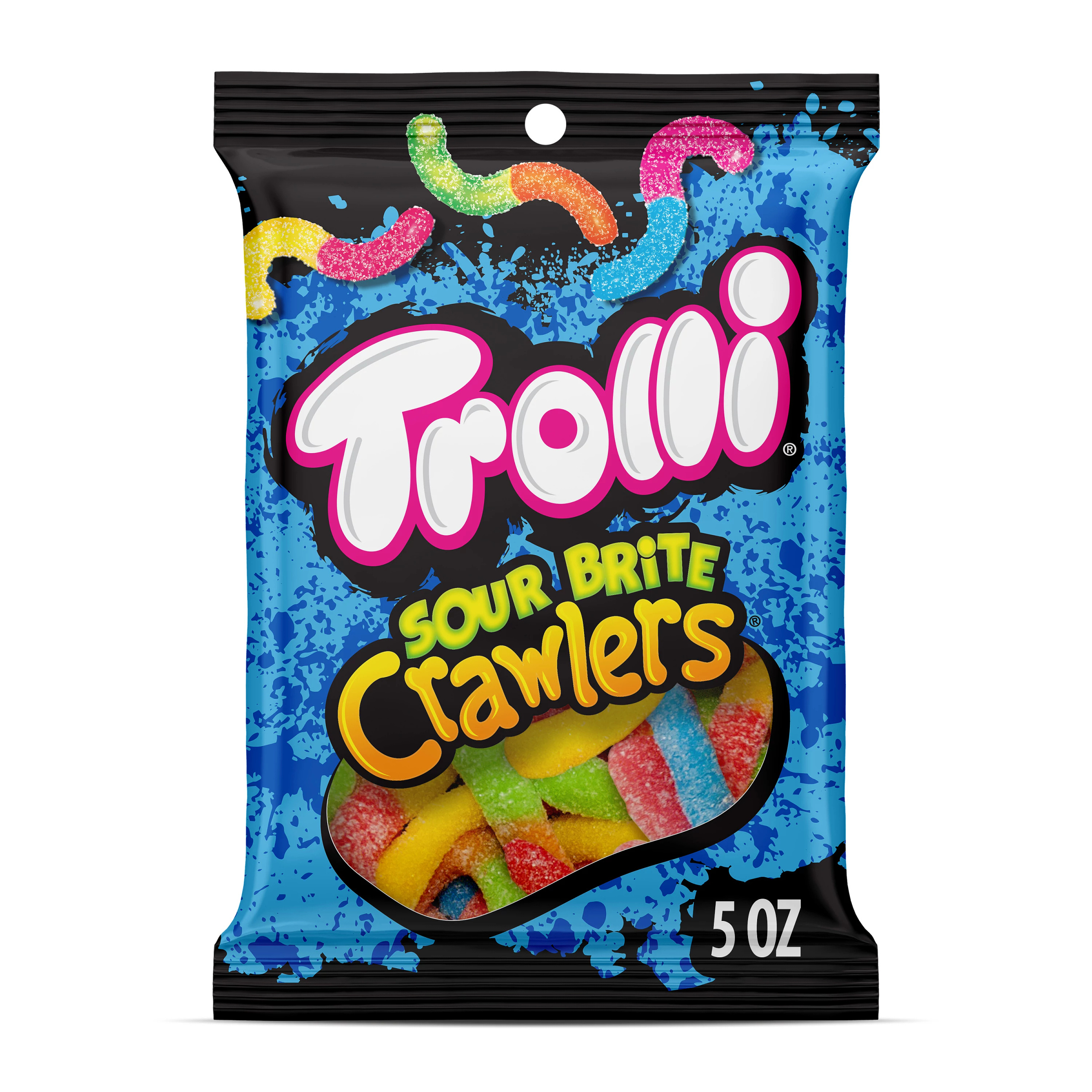 Trolli Sour Brite Crawlers Gummi Candy