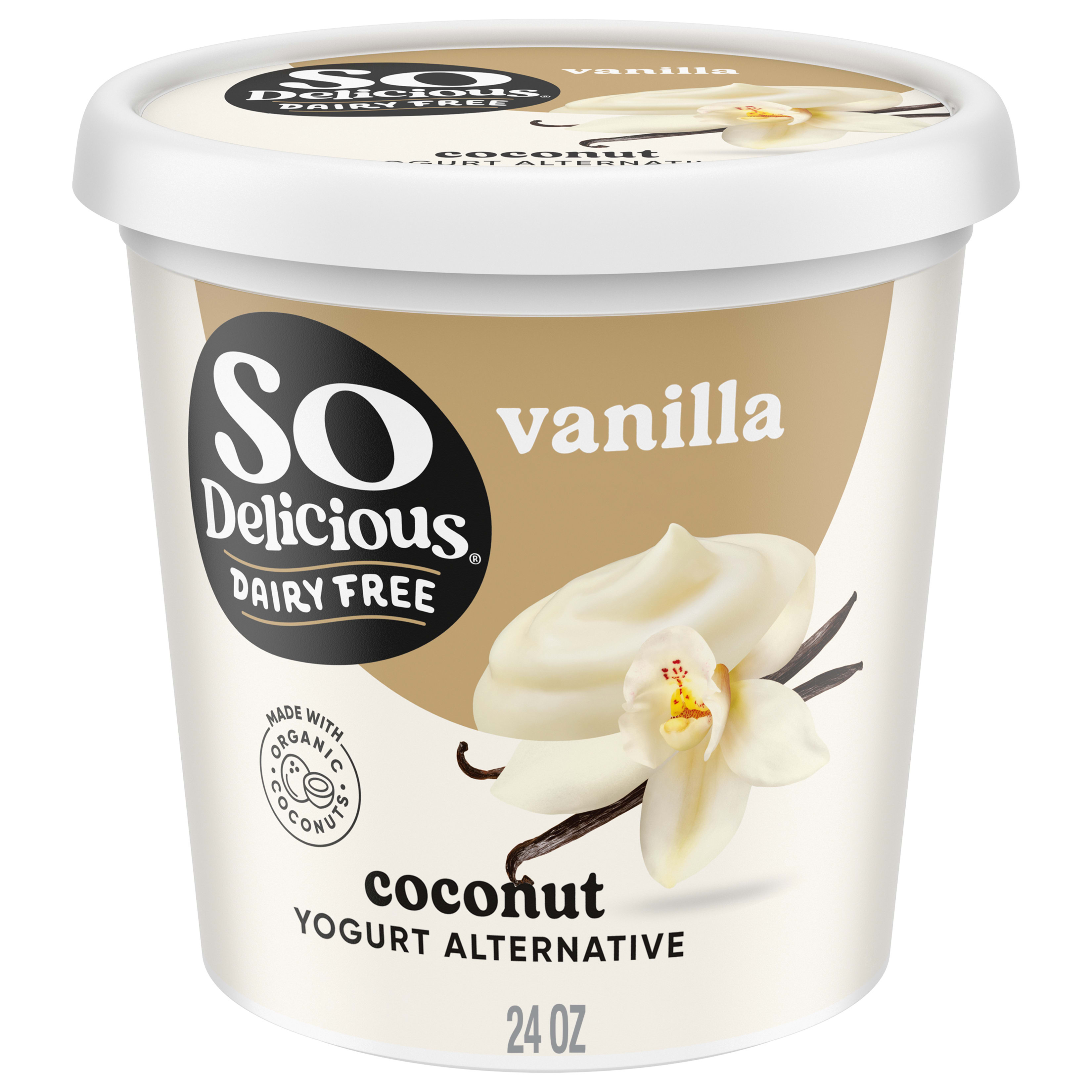So Delicious Dairy Free, Coconut Milk Yogurt Alternative, Vanilla