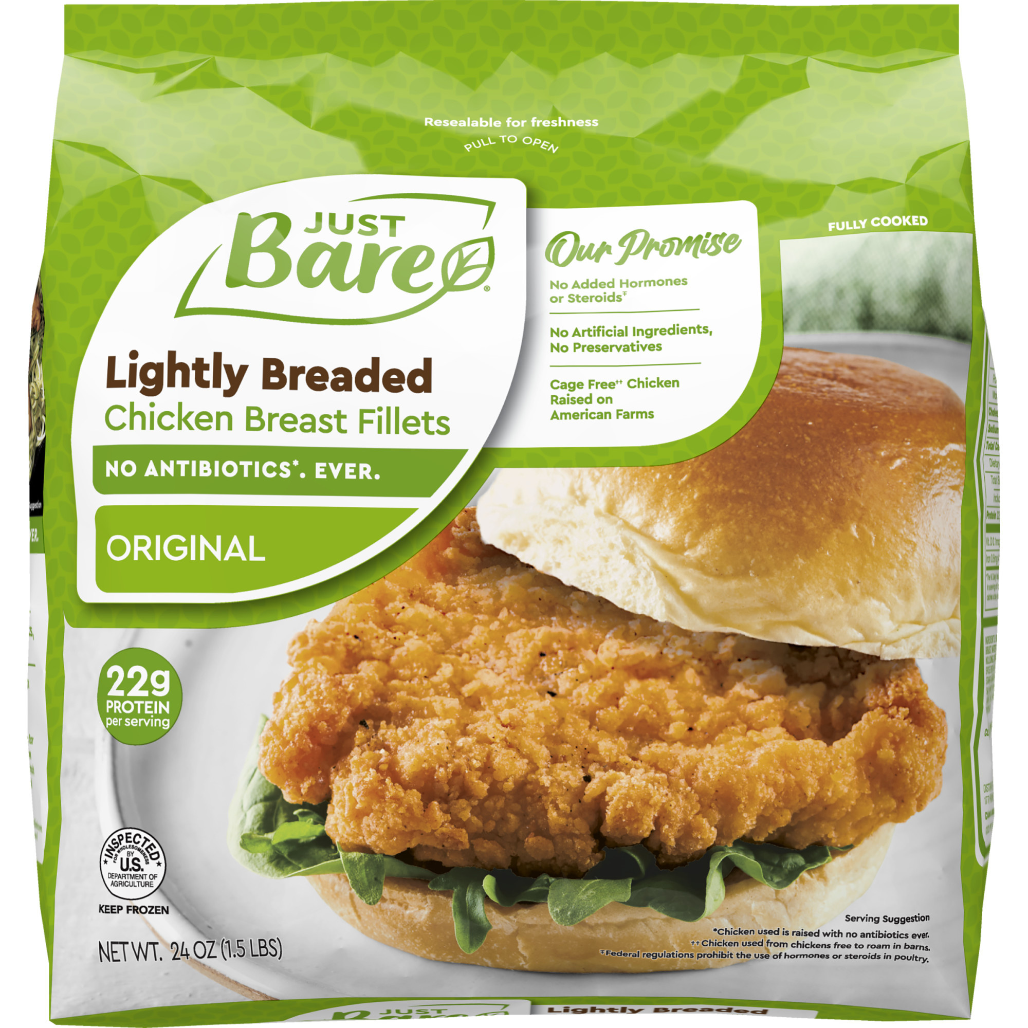 Lightly Breaded Chicken Breast Fillets