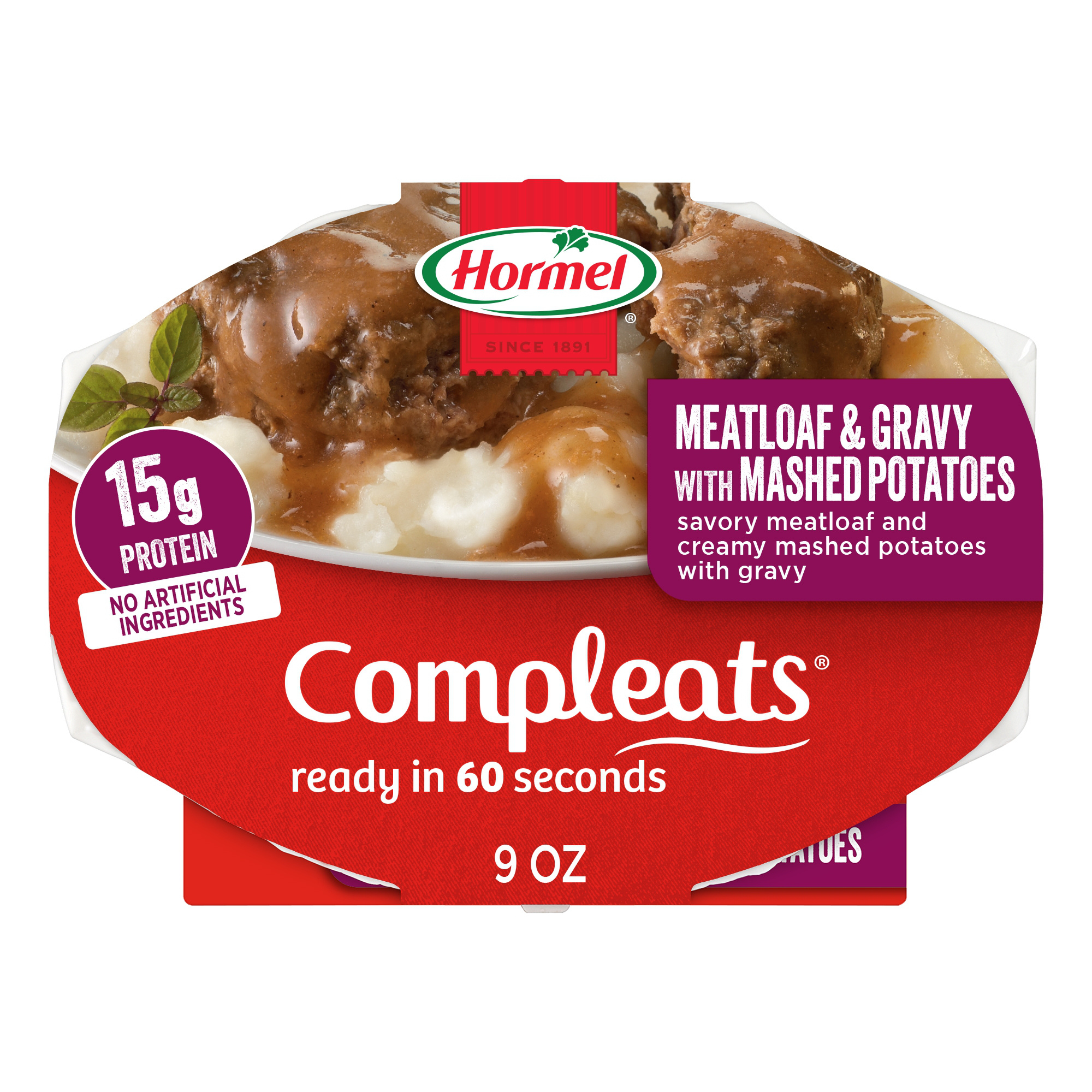 Meatloaf & Gravy with Mashed Potatoes