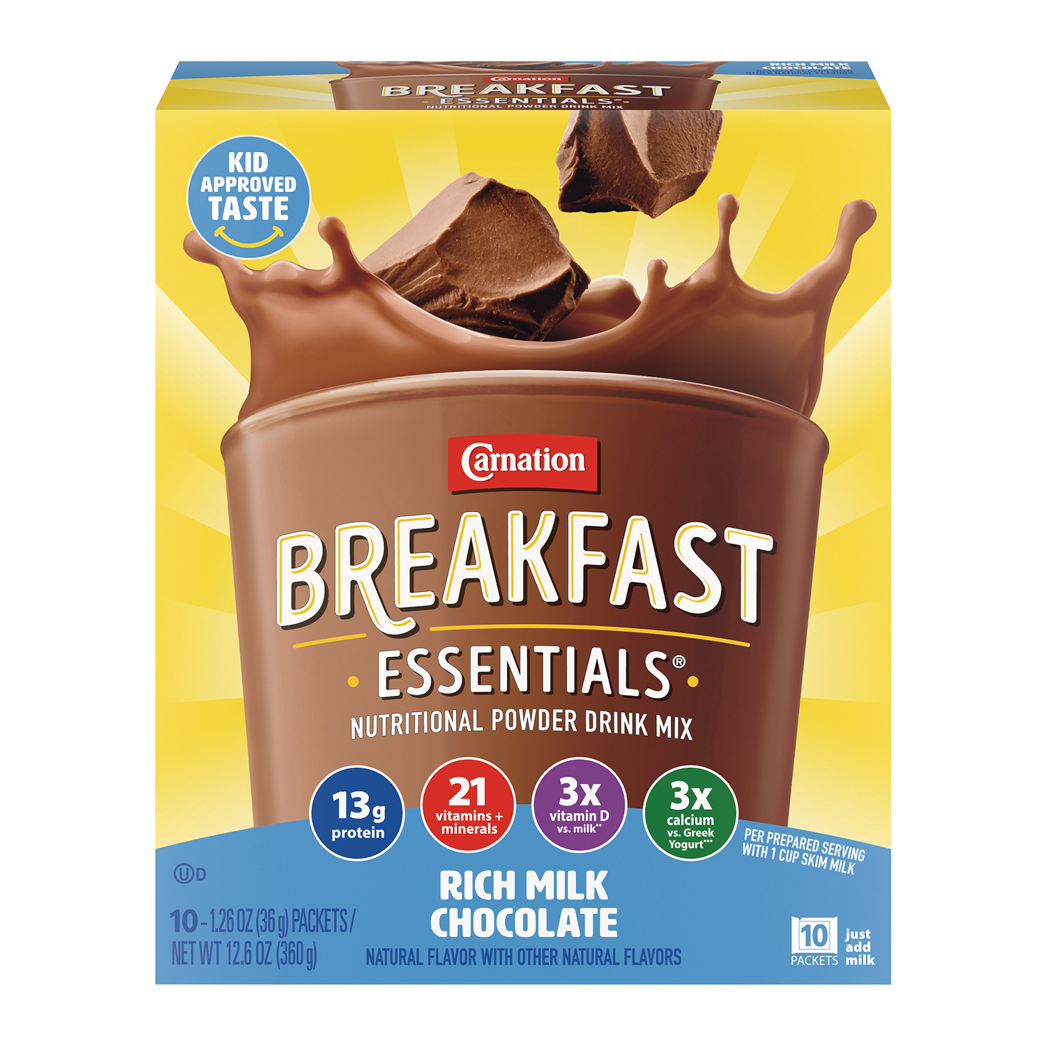 Rich Milk Chocolate Flavored Complete Nutritional Drink
