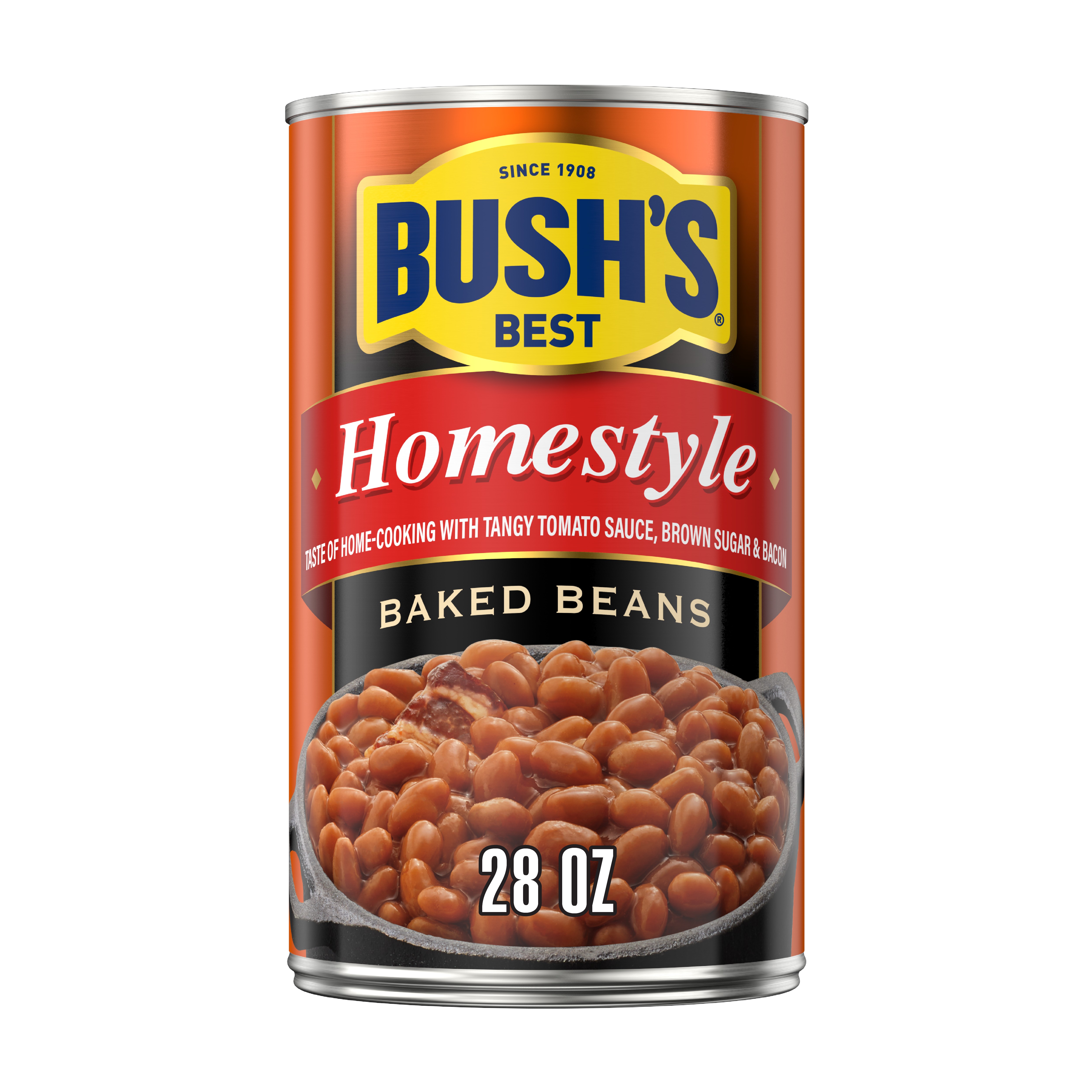 Homestyle Tangy Sauce with Bacon & Brown Sugar Baked Beans