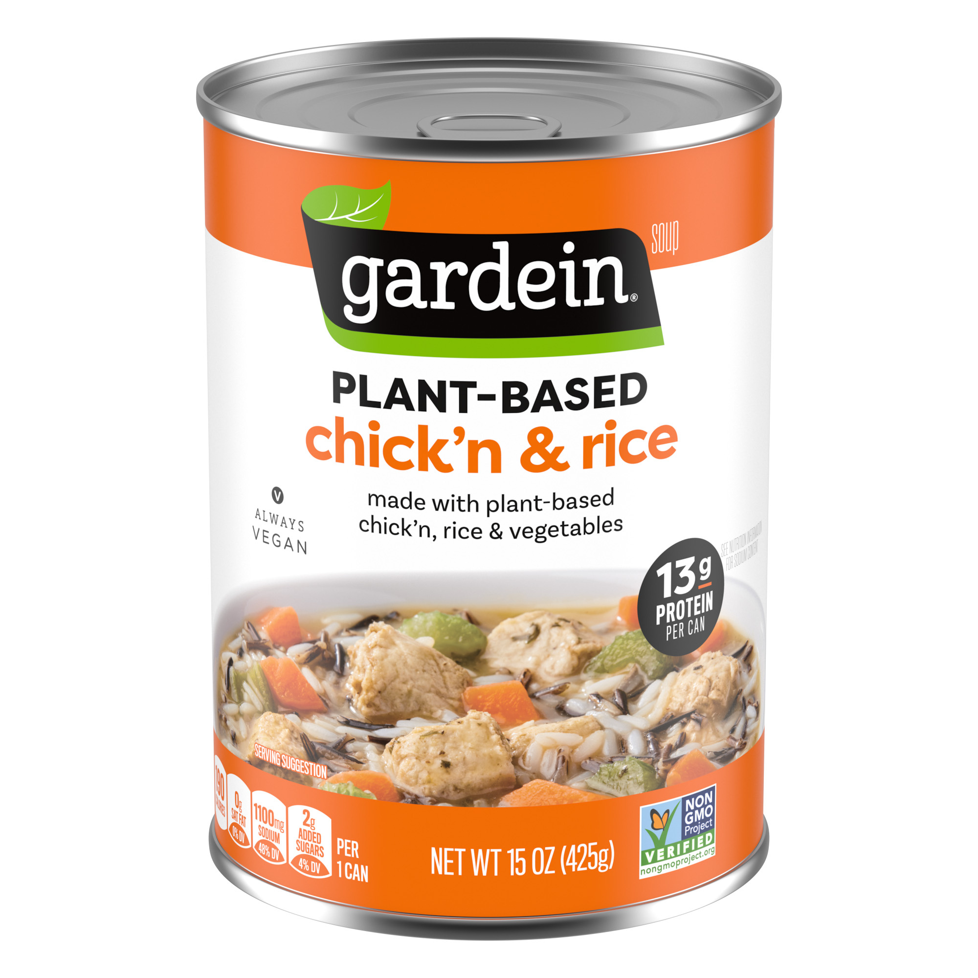 Gardein Plant-Based Chick'n & Rice Soup