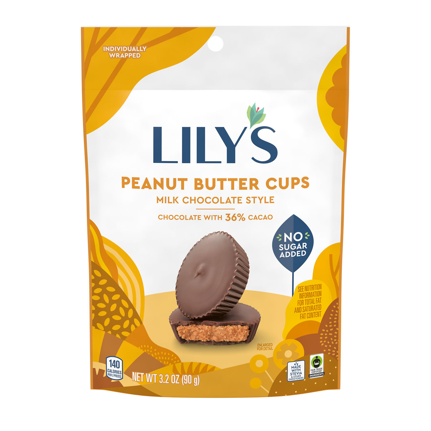 Milk Chocolate Style 40% Cocoa Peanut Butter Cups