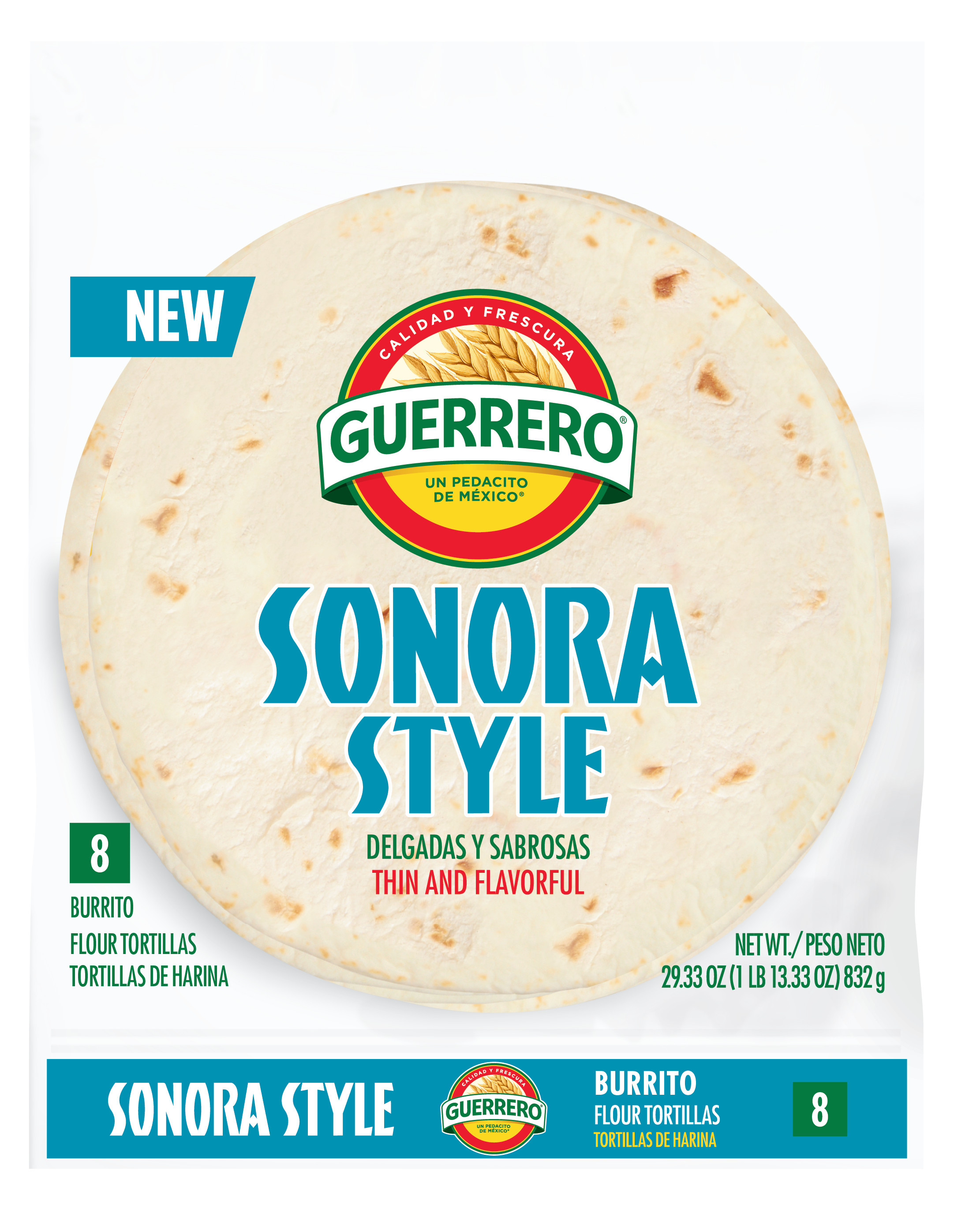 Sonora Style Flour Tortillas