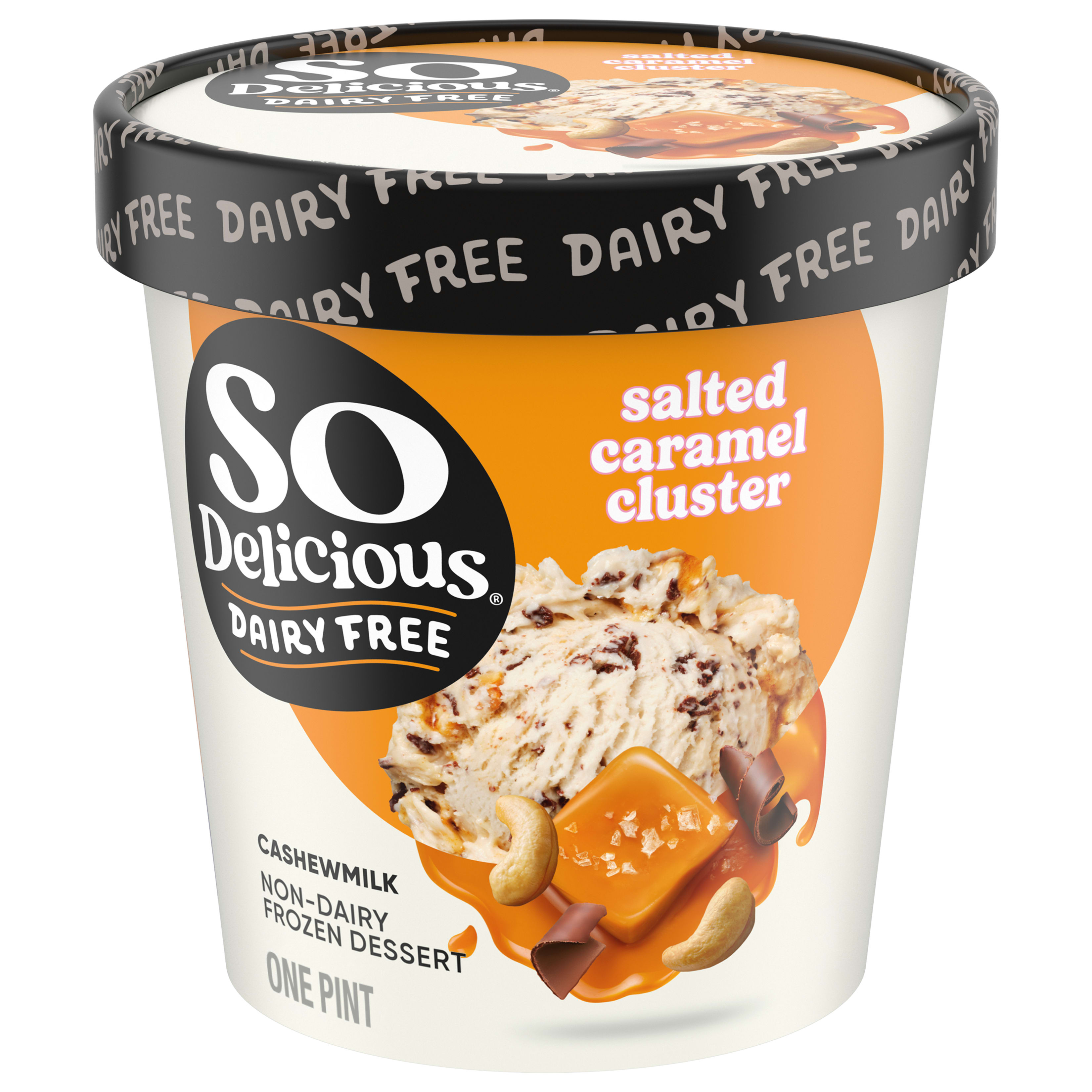 Salted Caramel Cluster Cashewmilk Non-Dairy Frozen Dessert