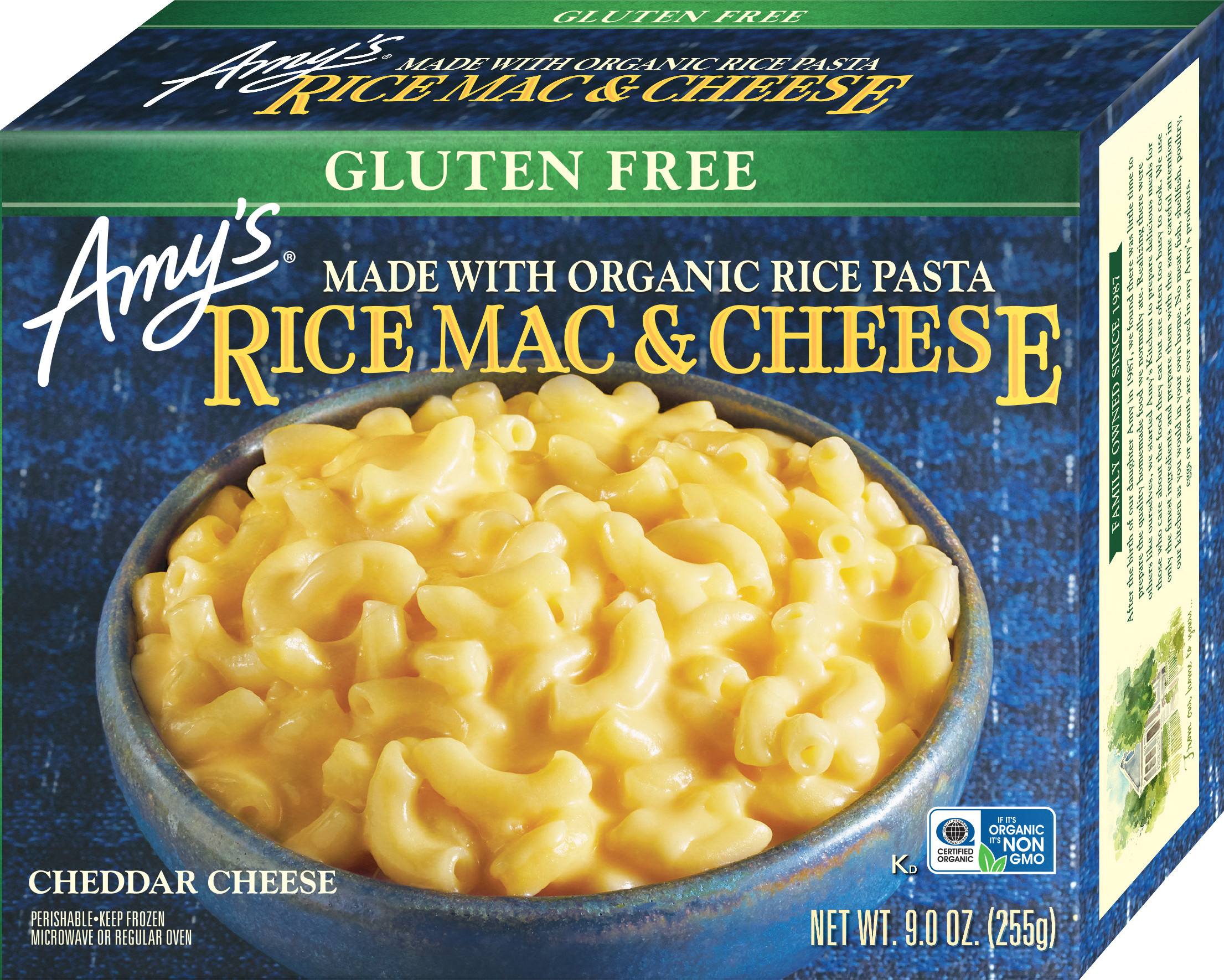 Cheddar Cheese Rice Mac & Cheese Made with Organic Rice Pasta