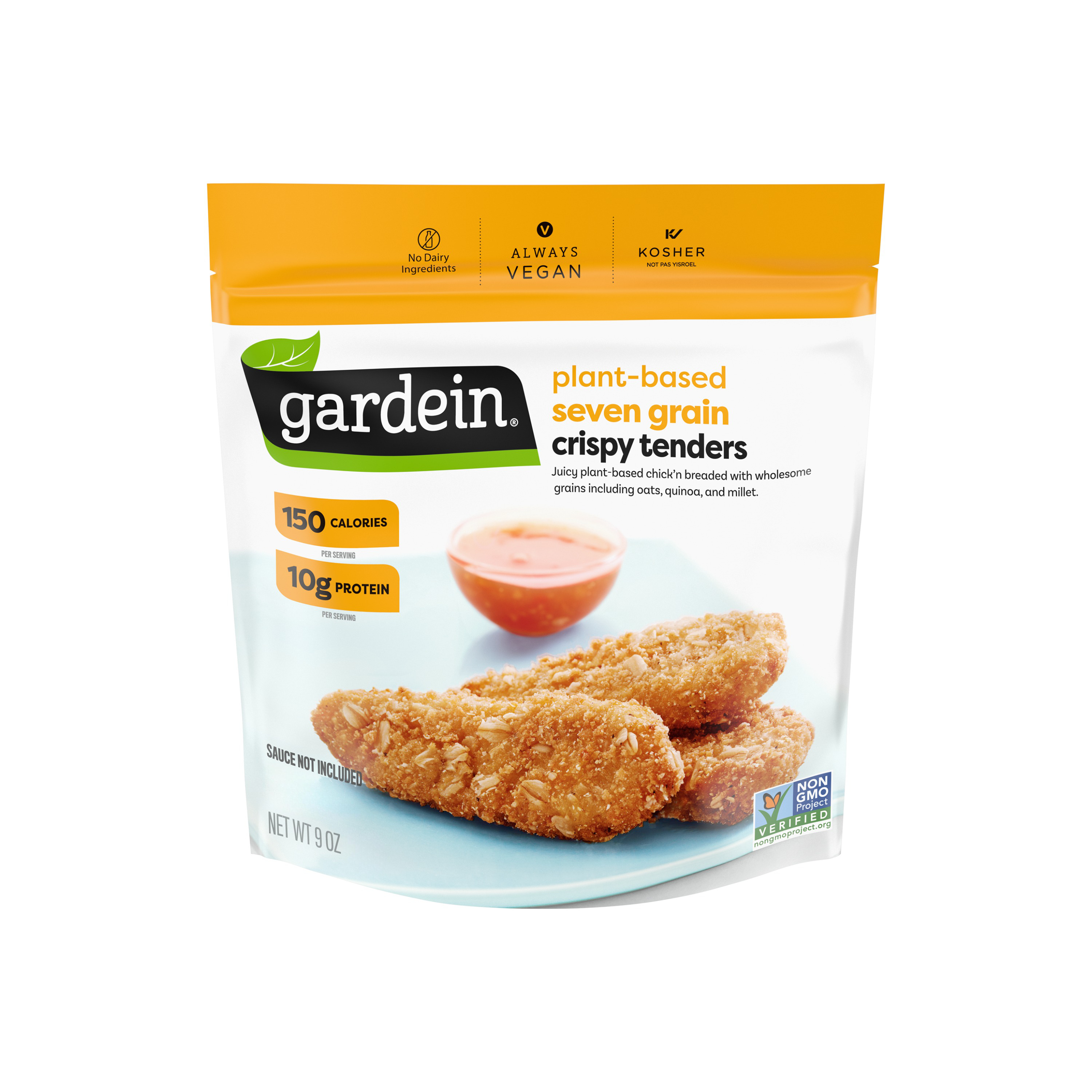 Seven Grain Plant-Based Chick'n Breaded With Wholesome Grains Including Oats, Quinoa, And Millet Crispy Tenders