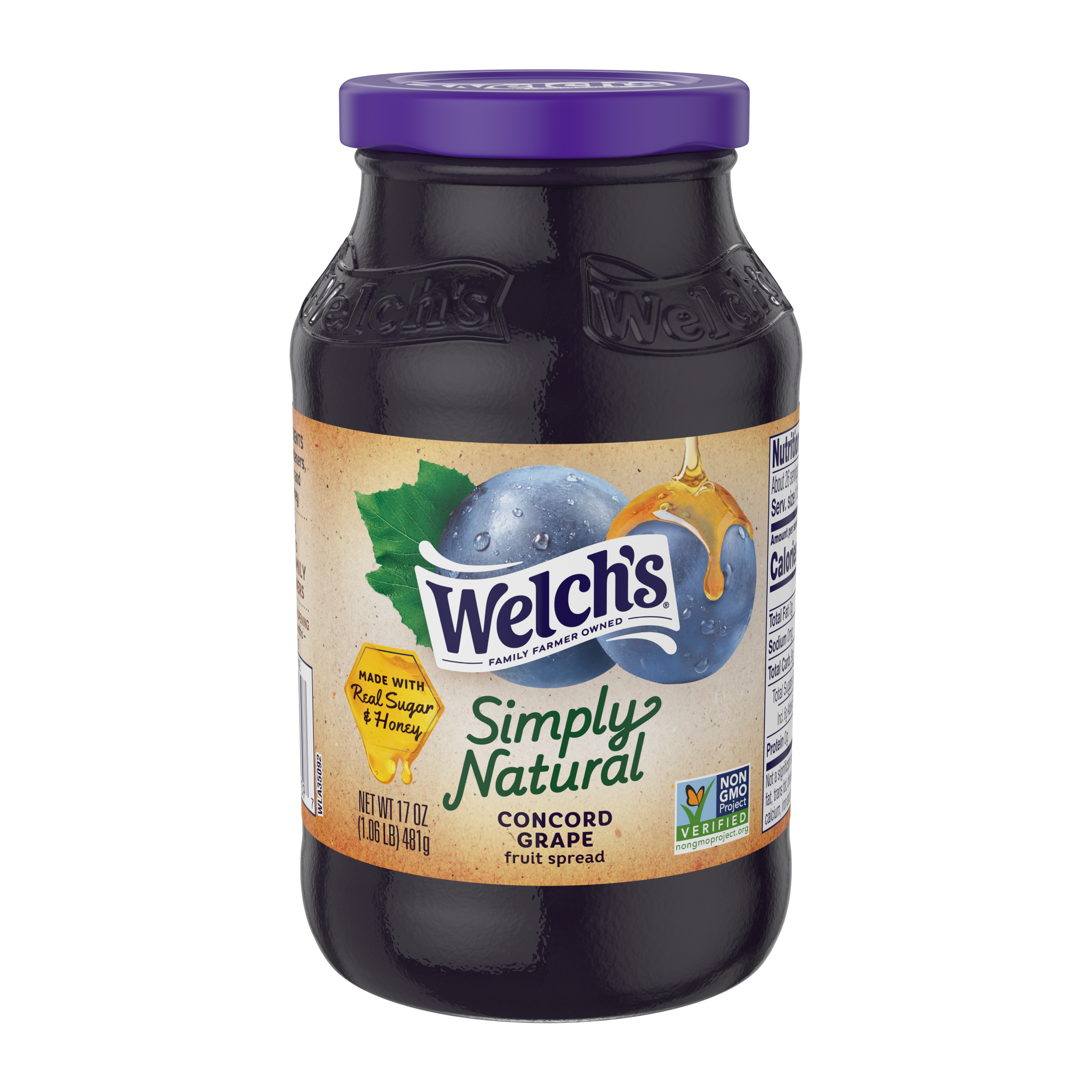 Natural Concord Grape Spread